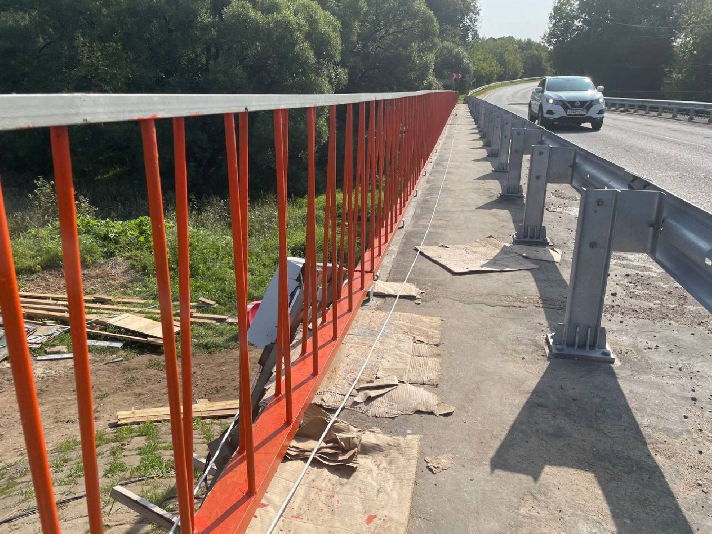 Дмитров, Мост через Икшанку, Минтранс,