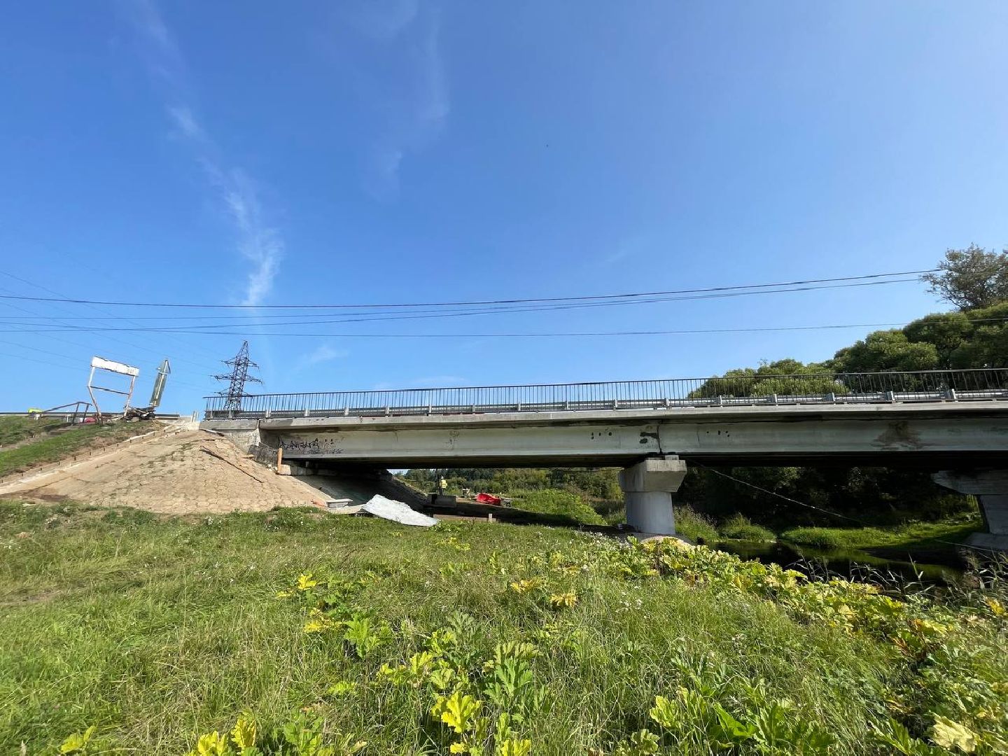 Дмитров, Мост через Икшанку, Минтранс,