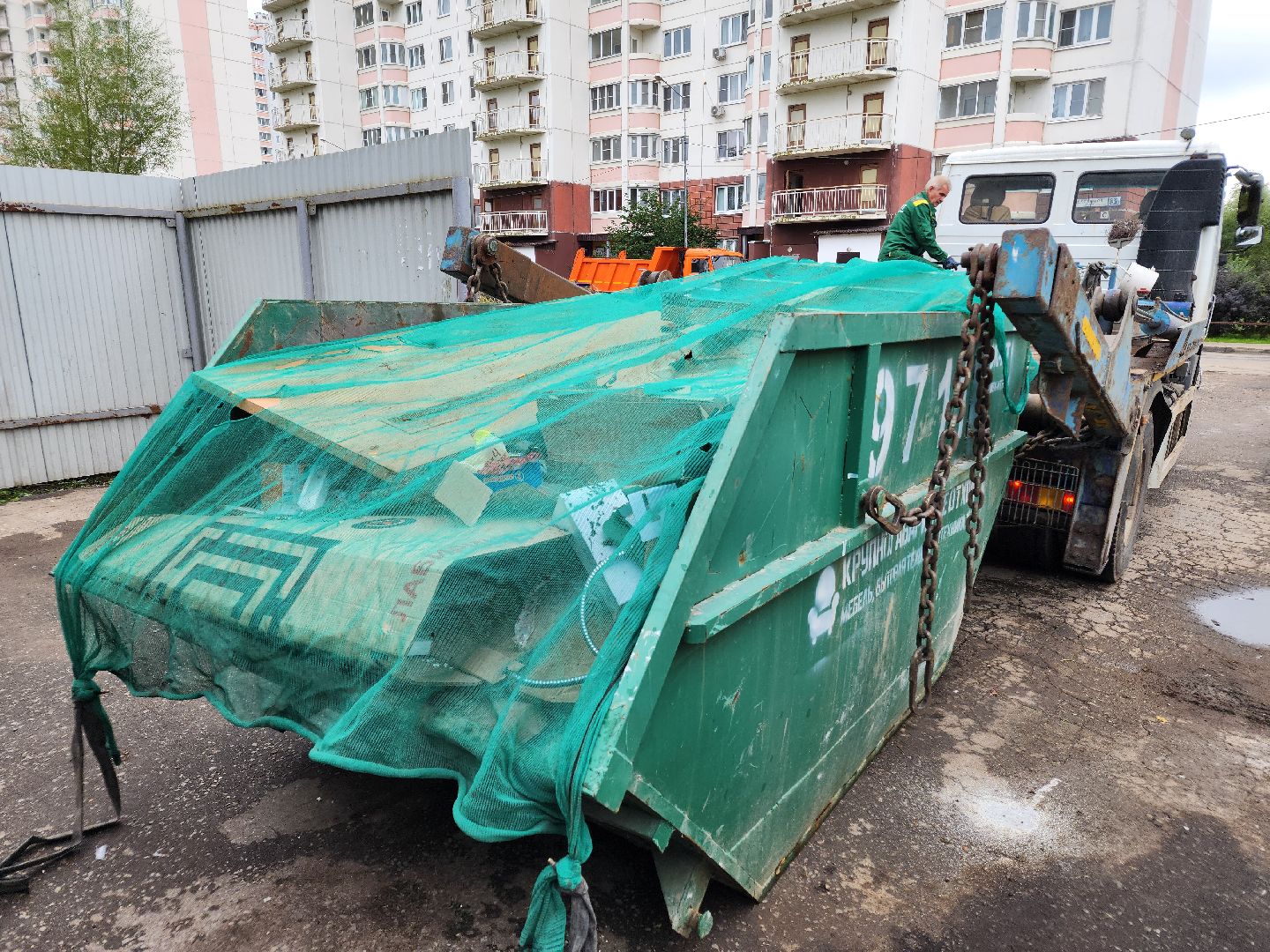 Чехов, крупногабаритные отходы, вывоз мусора, обращение с ТКО, региональный оператор, специализированные компании, горячая линия 122, МСК-НТ,