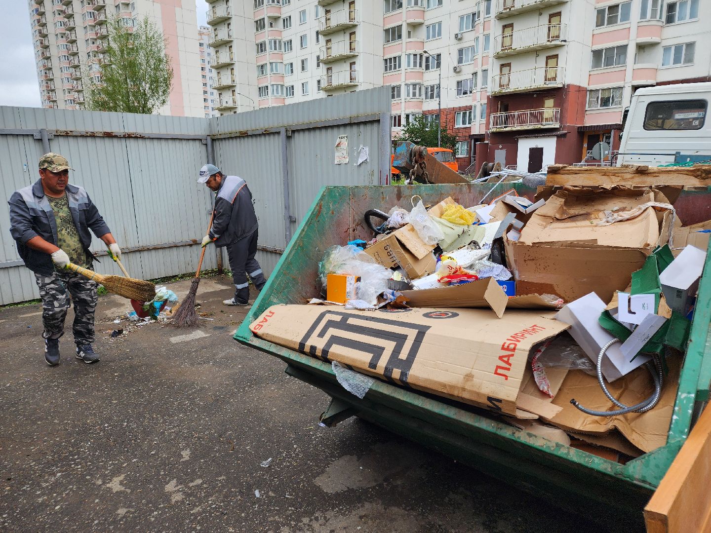 Чехов, крупногабаритные отходы, вывоз мусора, обращение с ТКО, региональный оператор, специализированные компании, горячая линия 122, МСК-НТ,