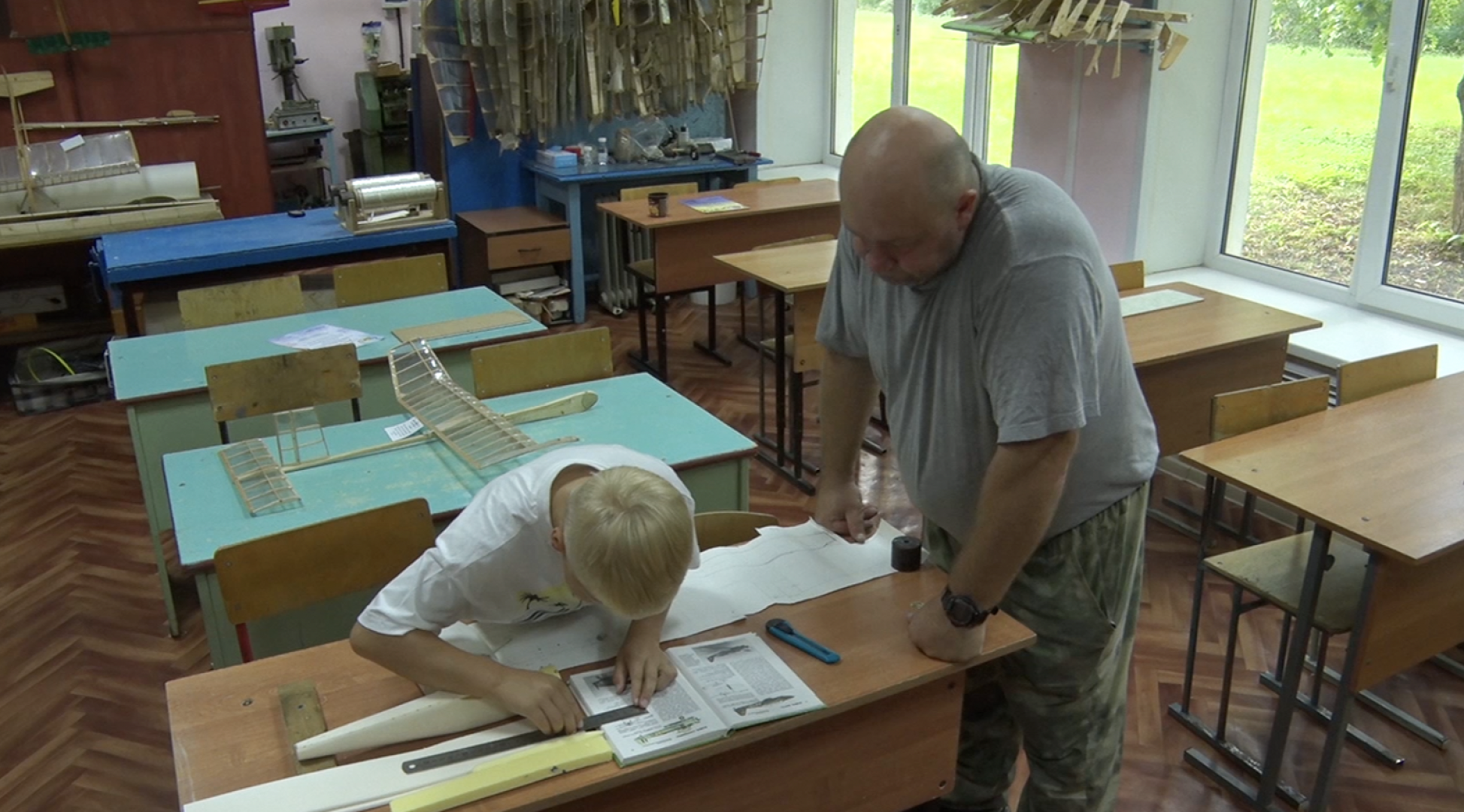 Клин, общество, образование, дети, авиамоделирование,