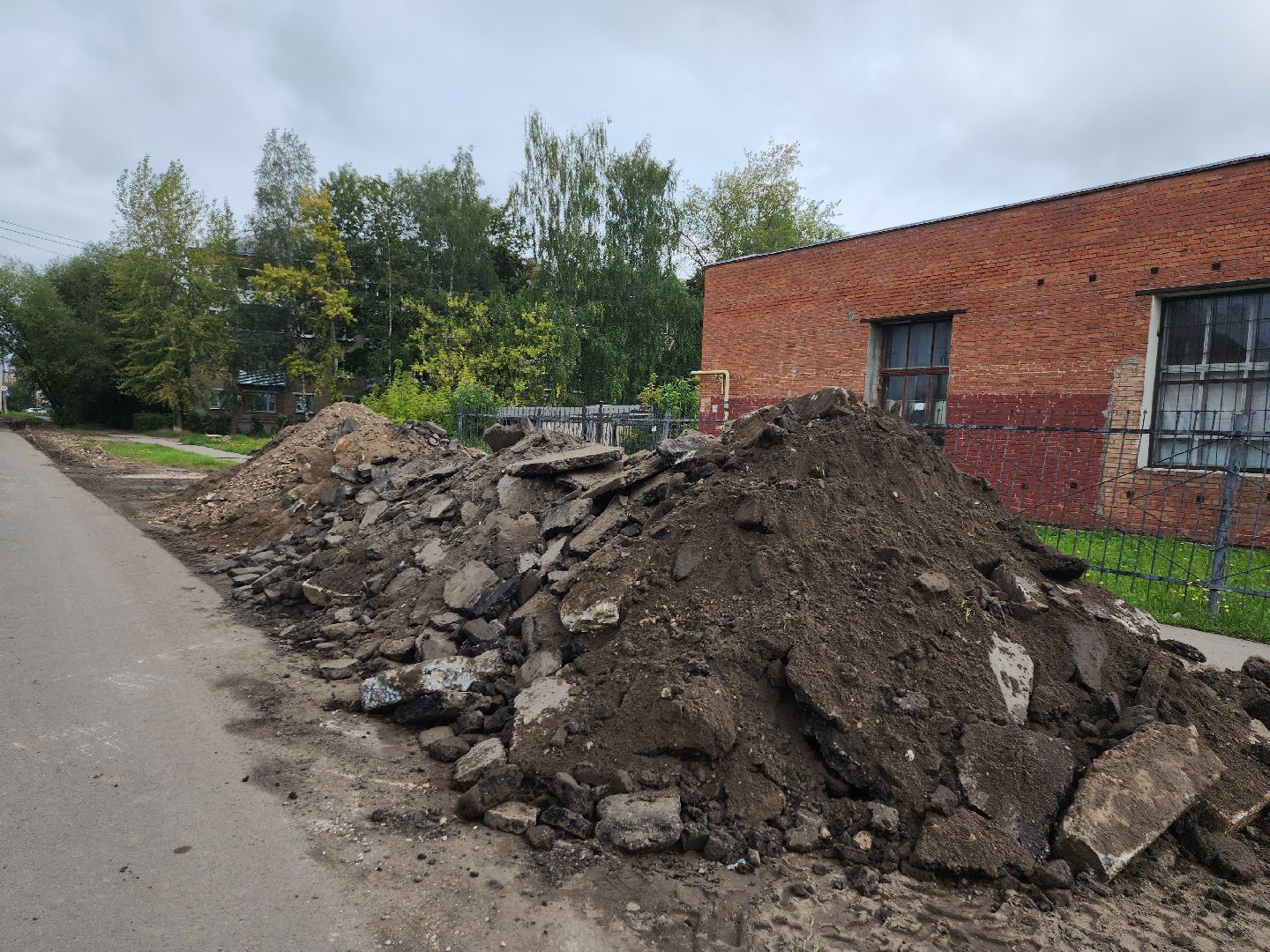 серпухов, подмосковье, ремонт дороги,