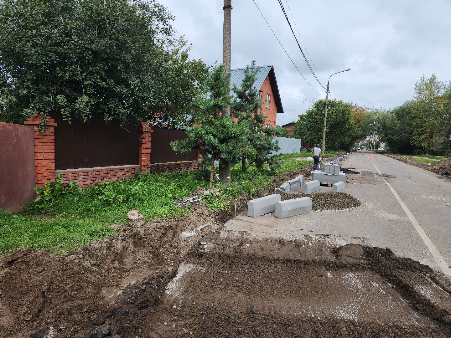 серпухов, подмосковье, ремонт дороги,