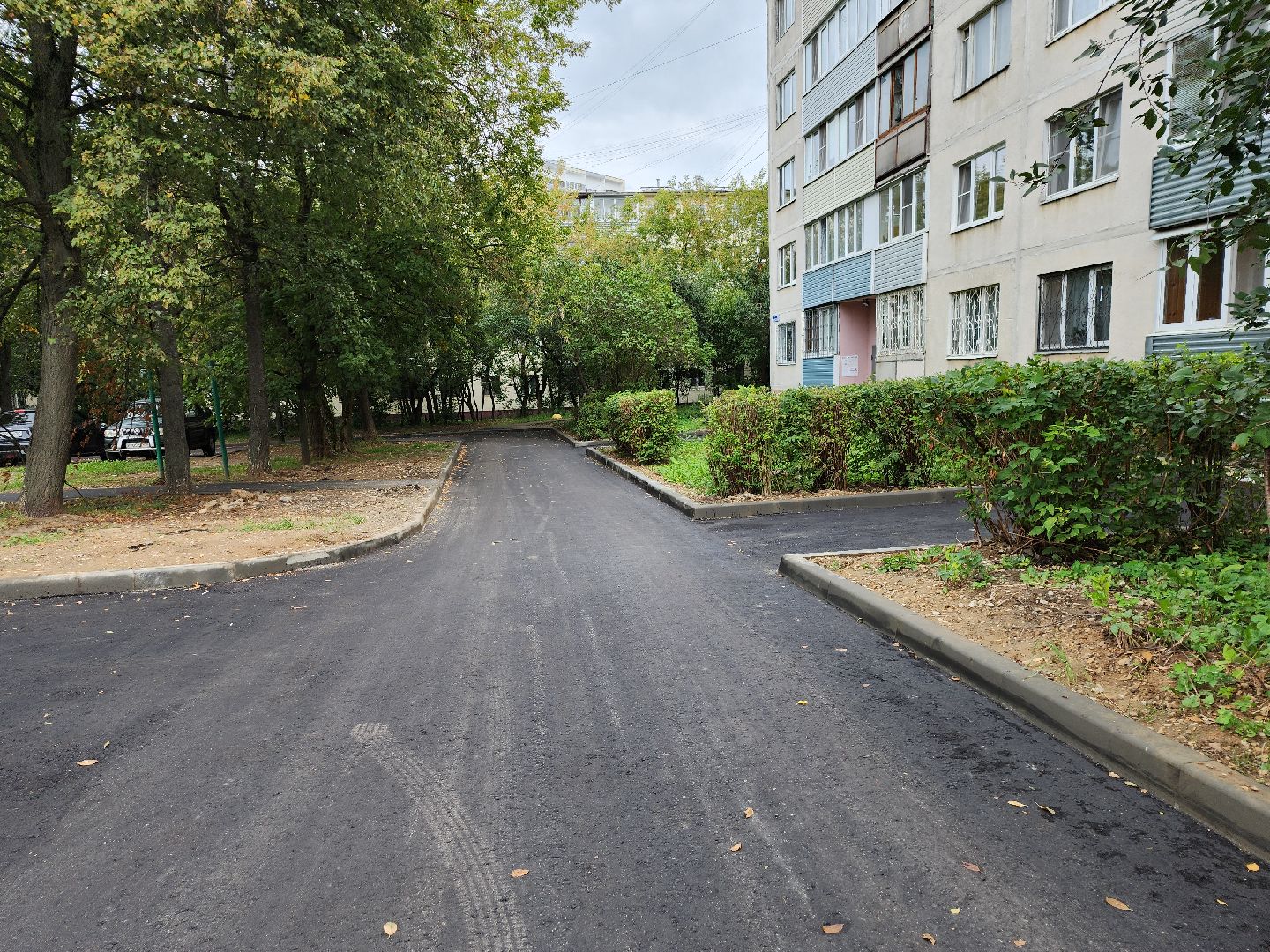 серпухов, подмосковье, комплексное благоустройство двора,