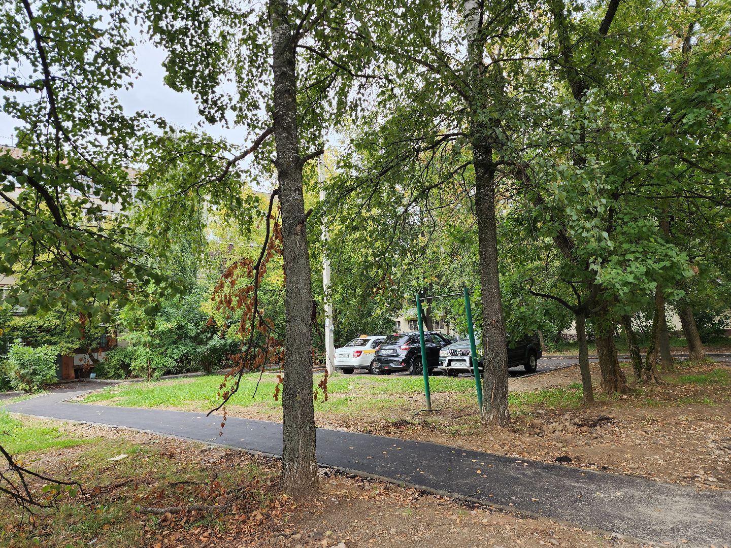 серпухов, подмосковье, комплексное благоустройство двора,