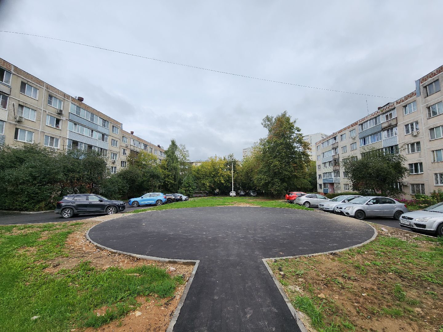 серпухов, подмосковье, комплексное благоустройство двора,