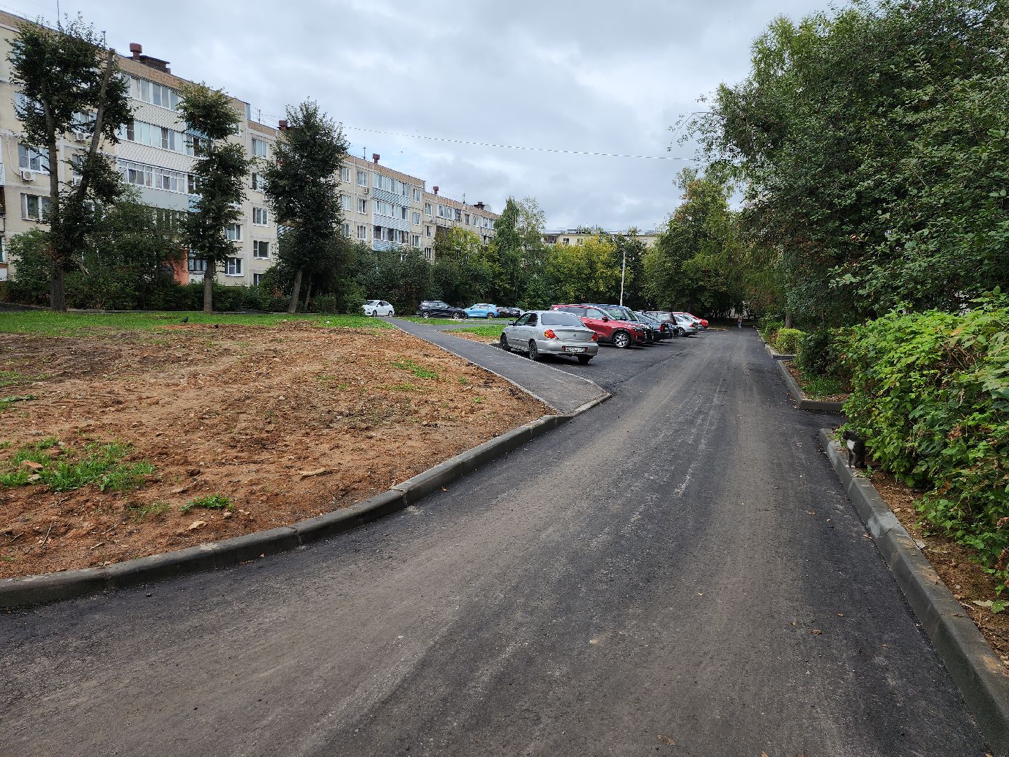 серпухов, подмосковье, комплексное благоустройство двора,