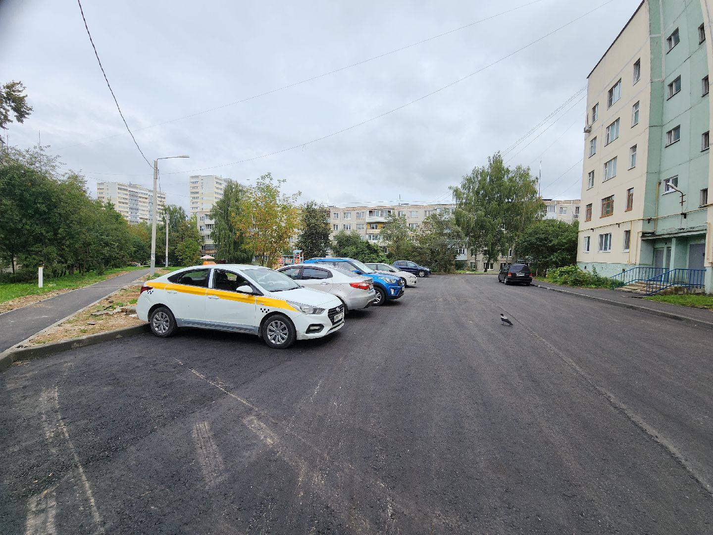 серпухов, подмосковье, комплексное благоустройство двора,