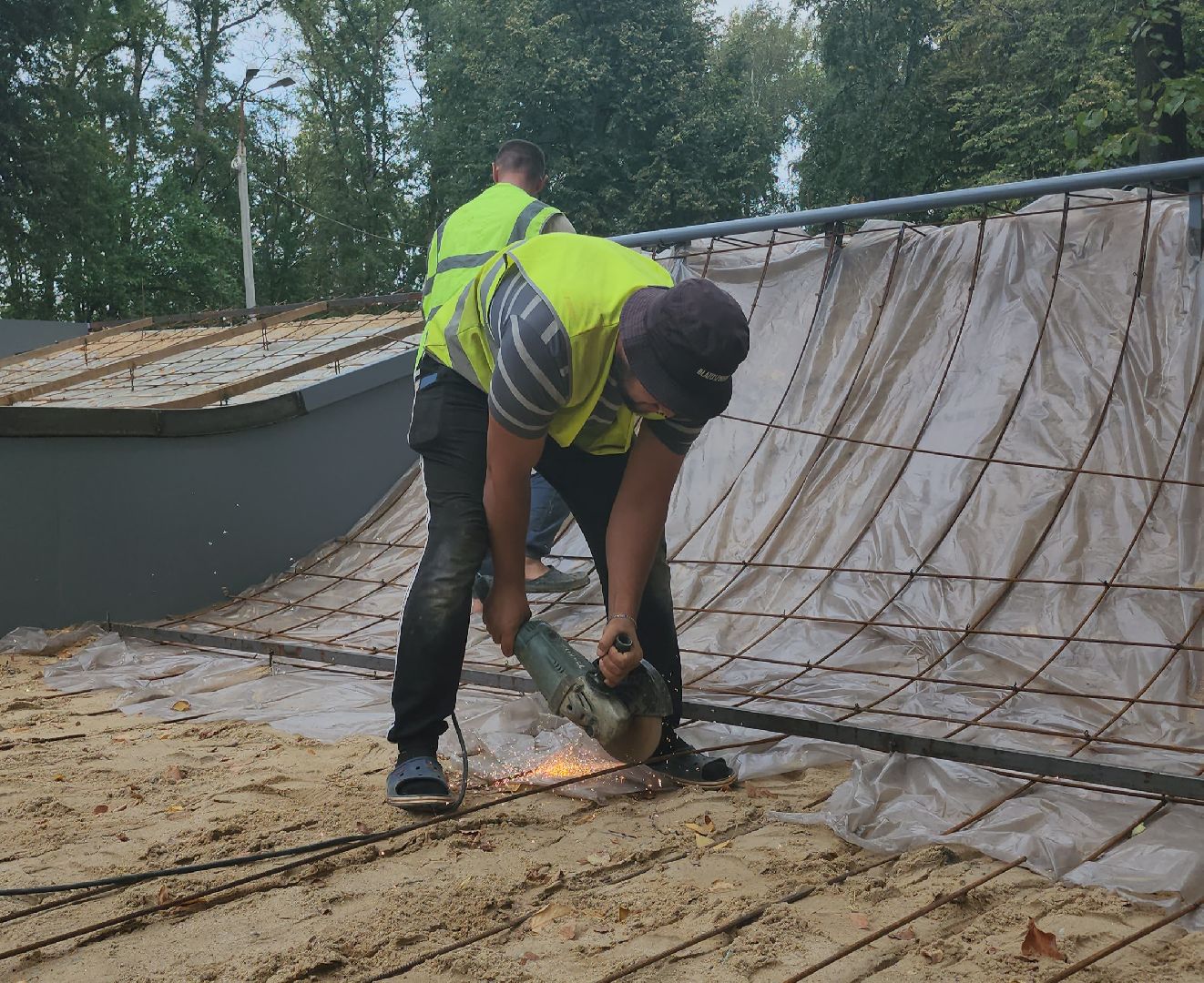 серпухов, подмосковье, строительство скейт площадки,