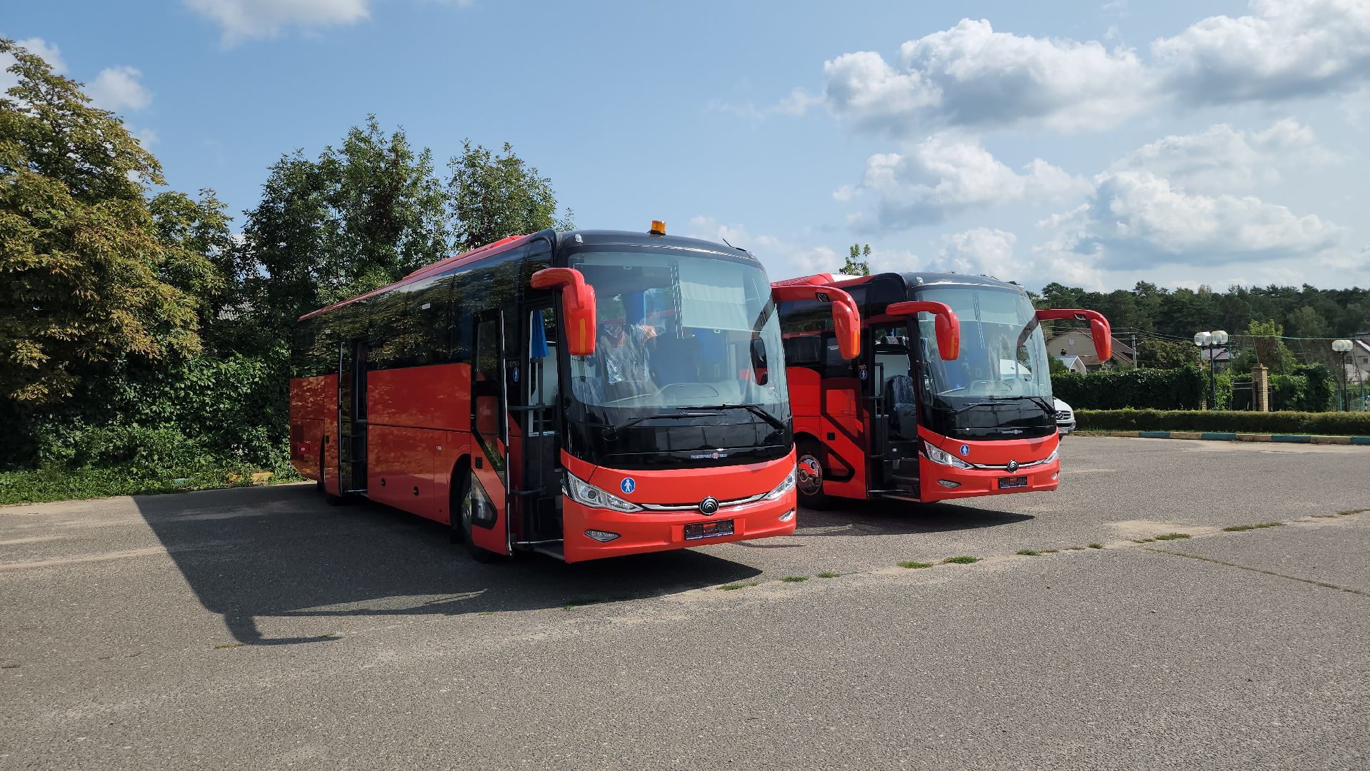 серпухов, поселок большевик, дс надежда, клубная улица, новые автобусы,