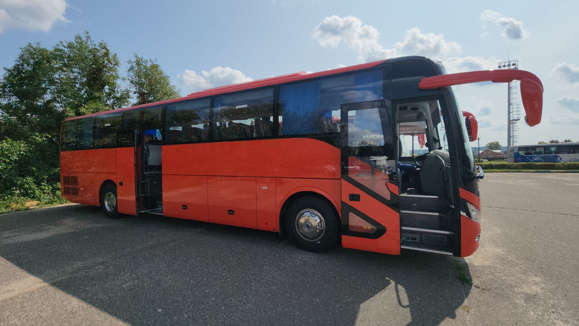 серпухов, поселок большевик, дс надежда, клубная улица, новые автобусы,