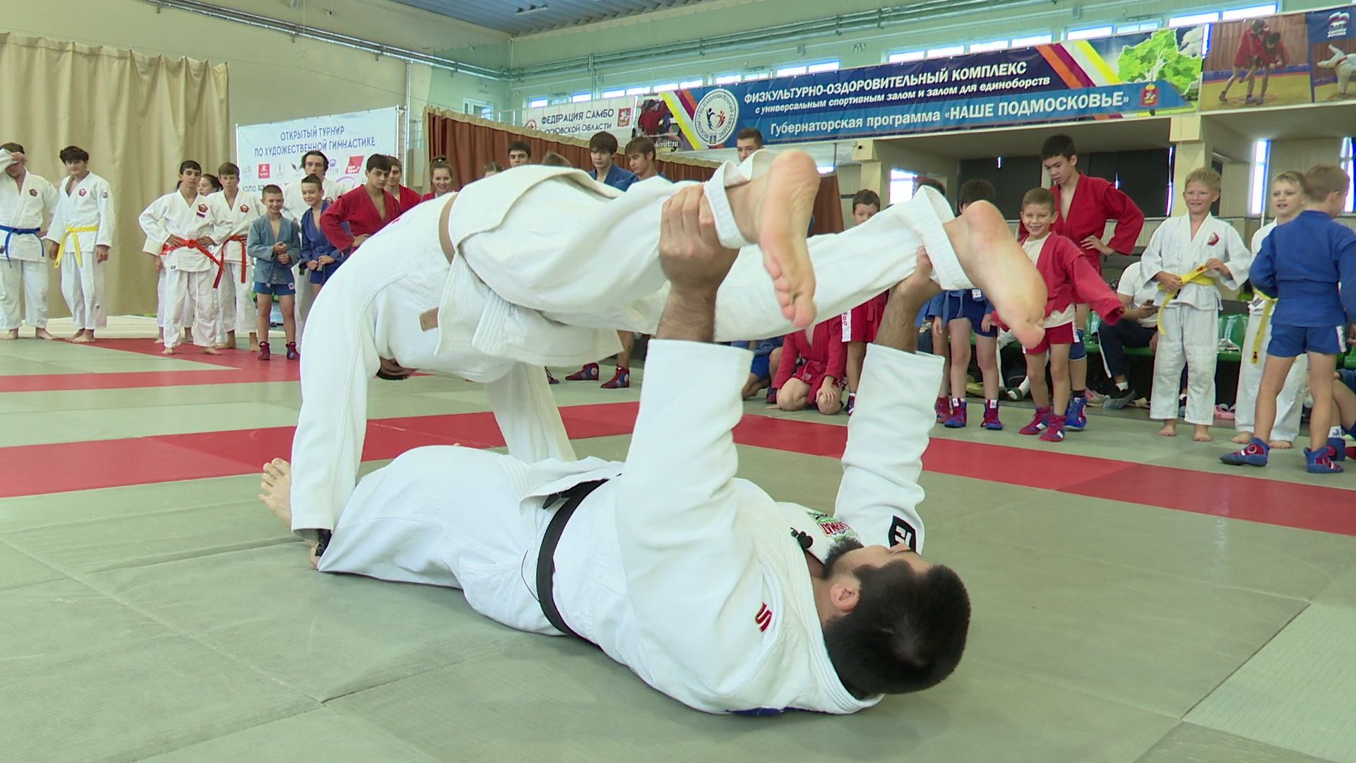 Реутов, спорт, самбо, дзюдо, Тамерлан Башаев, мастер-класс,