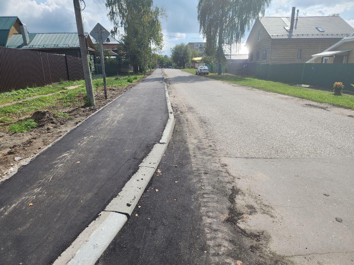 ремонт тротуаров, куровское, орехово-зуевский округ,