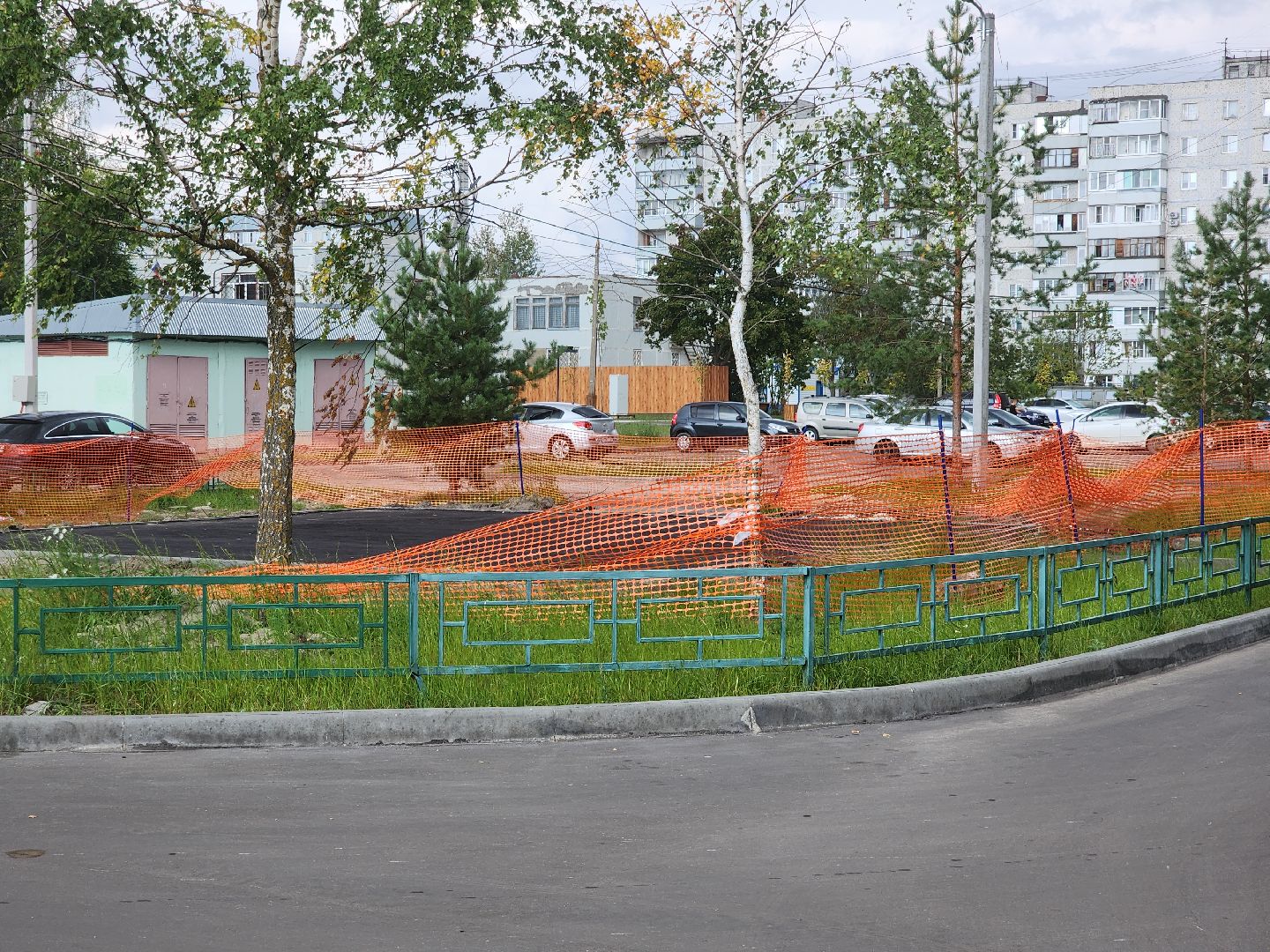 Строительство детской площадки, орехово-зуевский округ, давыдово,