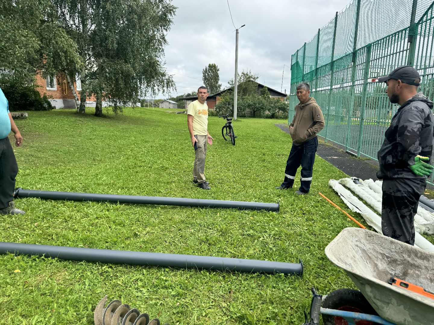 шаховская, обращения жителей, турники, установка турника,
