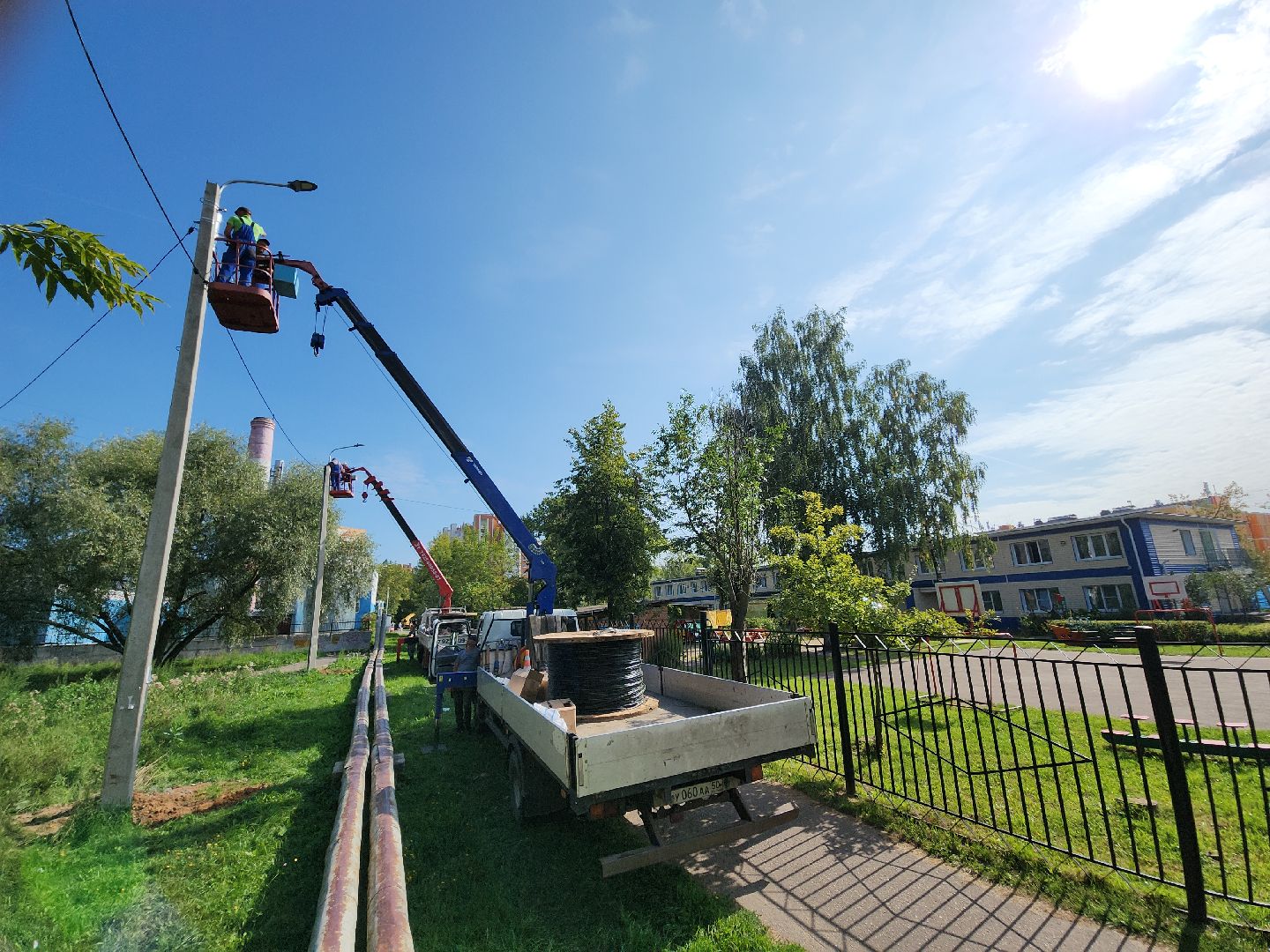 серпухов, подмосковье, благоустройство, освещение, освещение улиц,