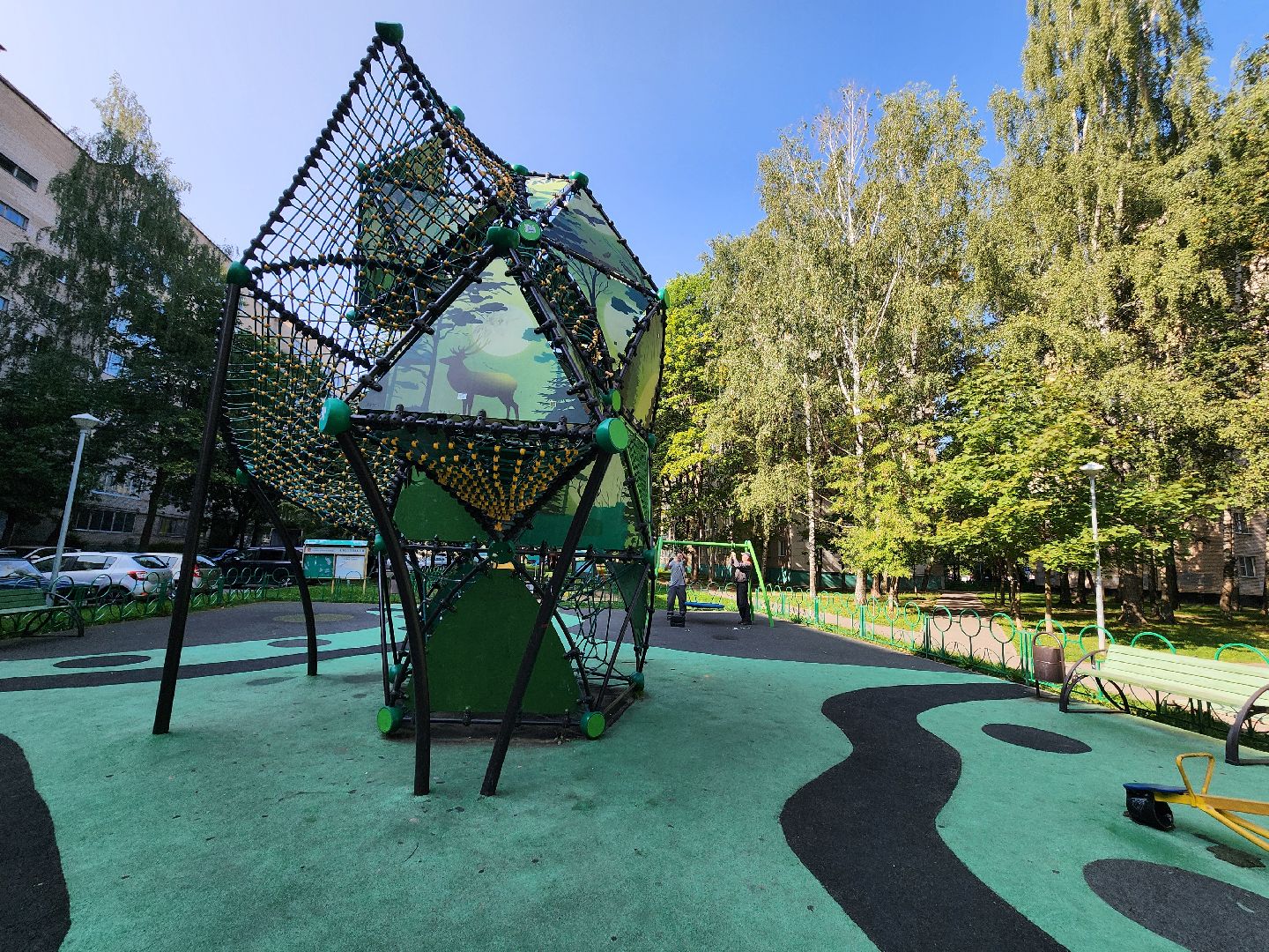 Дубна, ЖКХ, Ремонт, Детские площадки, игровые элементы, коммунальные службы,