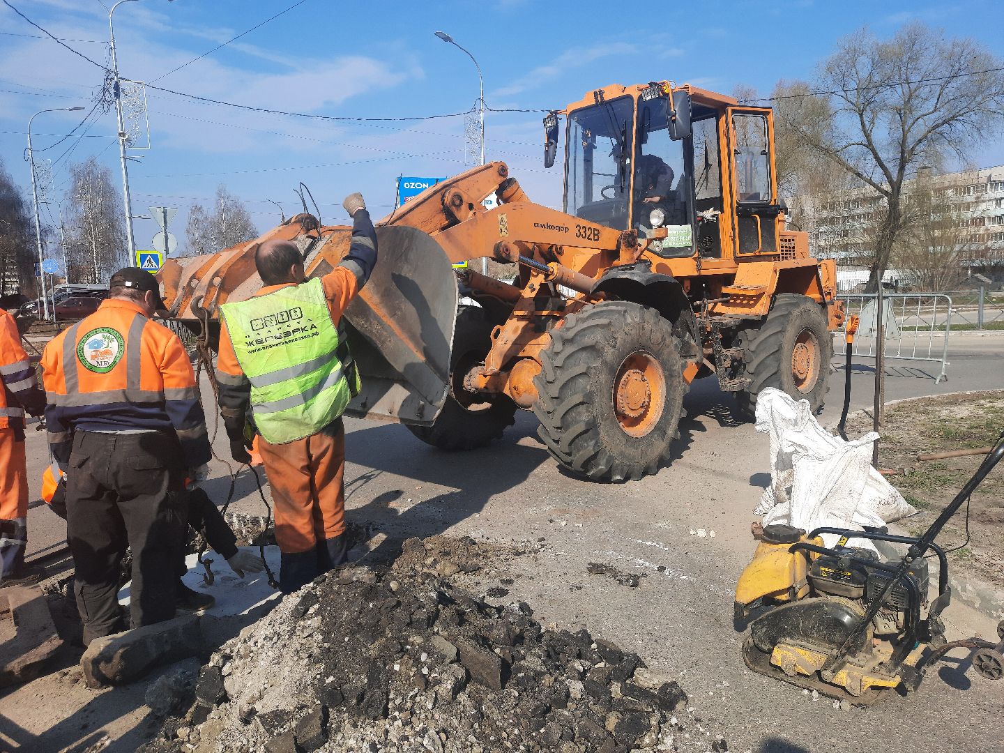 Дорожный ремонт, Дорожный службы, ЖКХ, Ремонт, Шатура