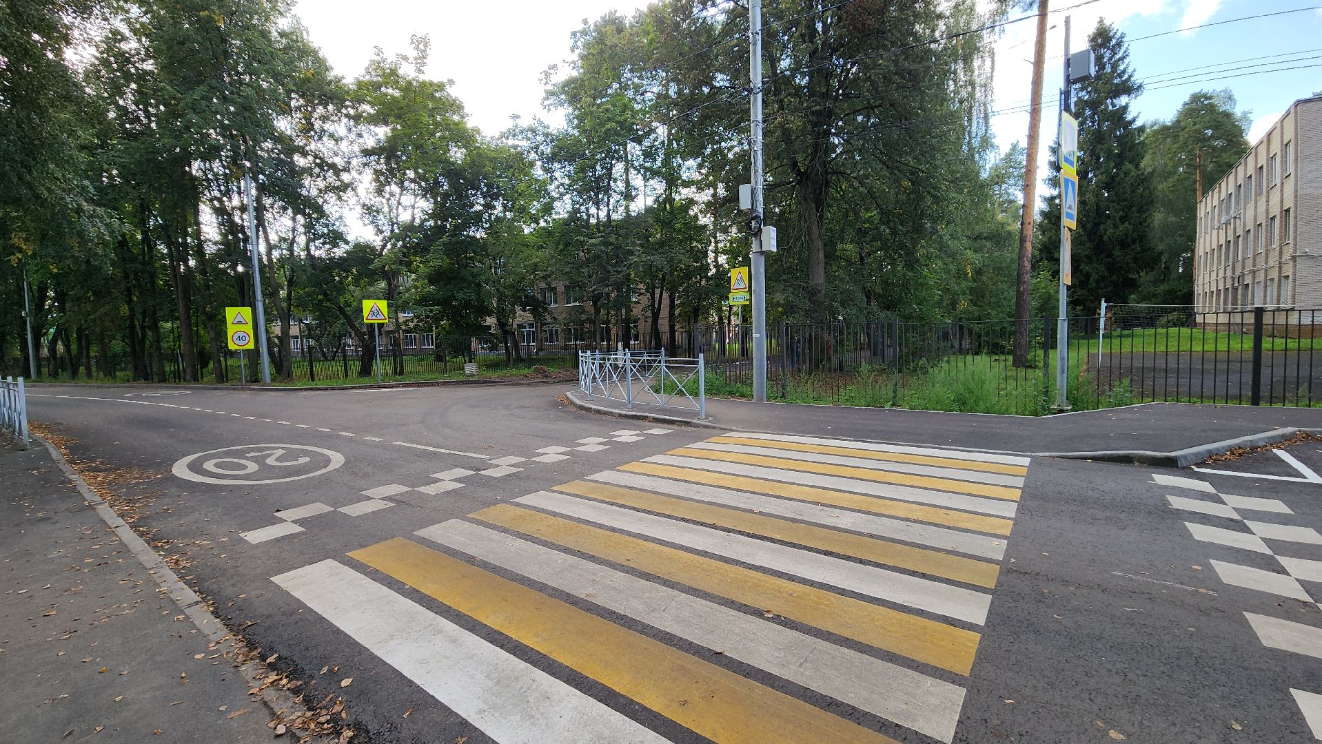 пушкино, дорожный ремонт, дорожный знак, тротуары, автобусная остановка, асфальтирование дорог,