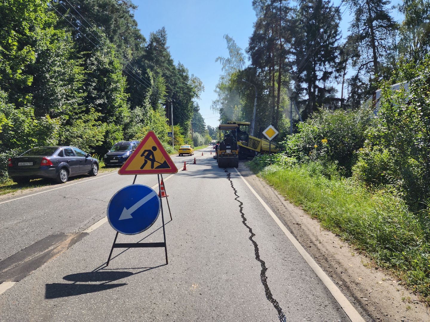 раменское, дороги, ремонт автомобильных дорог, Кратово, Дачная улица,