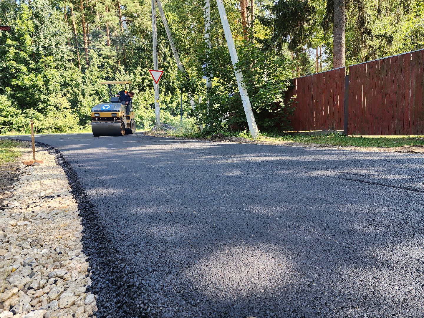 раменское, дороги, ремонт автомобильных дорог, Кратово, Дачная улица,