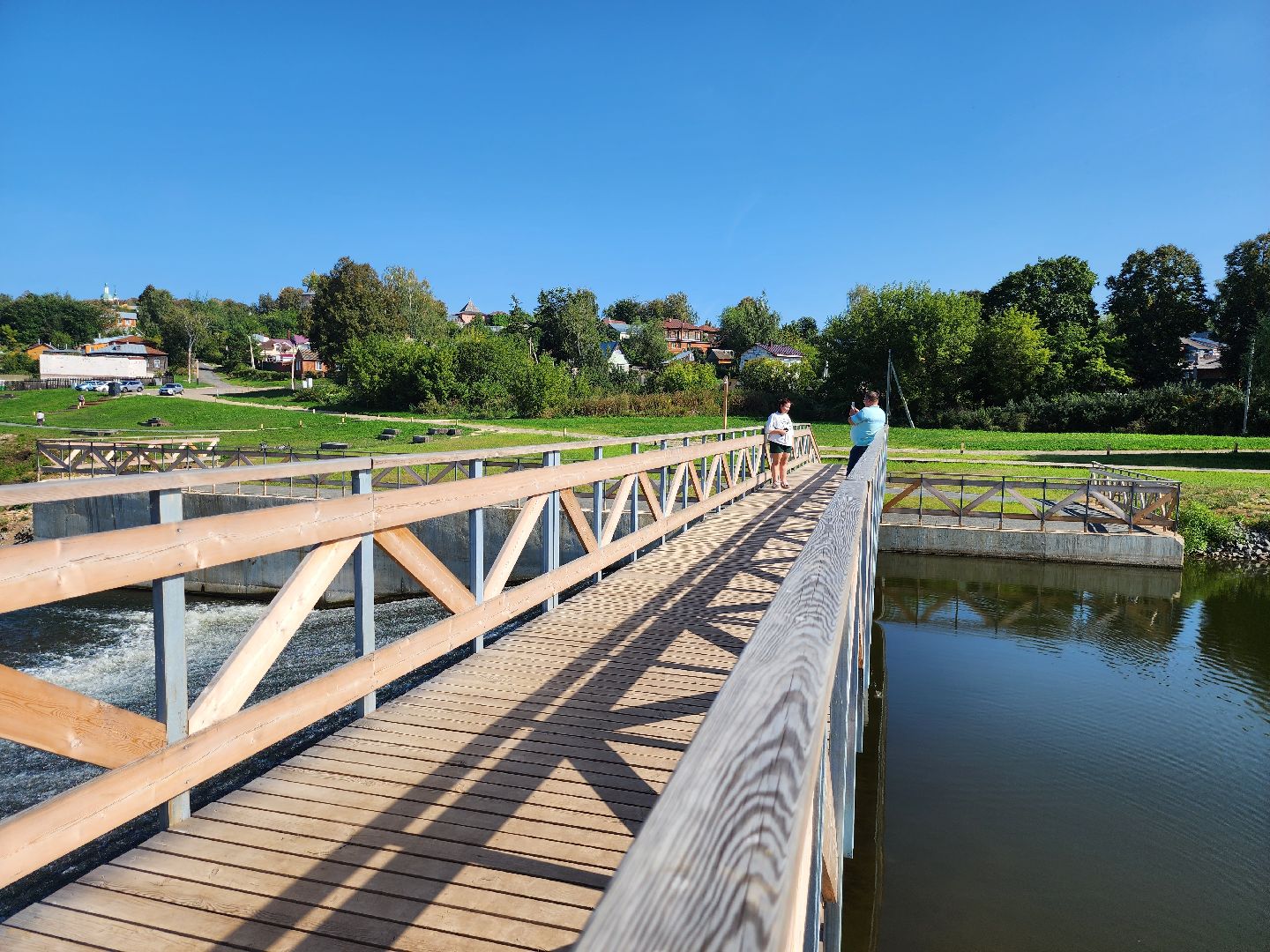 Зарайск, благоустойство, набережная, плотина, смотровая площадка,