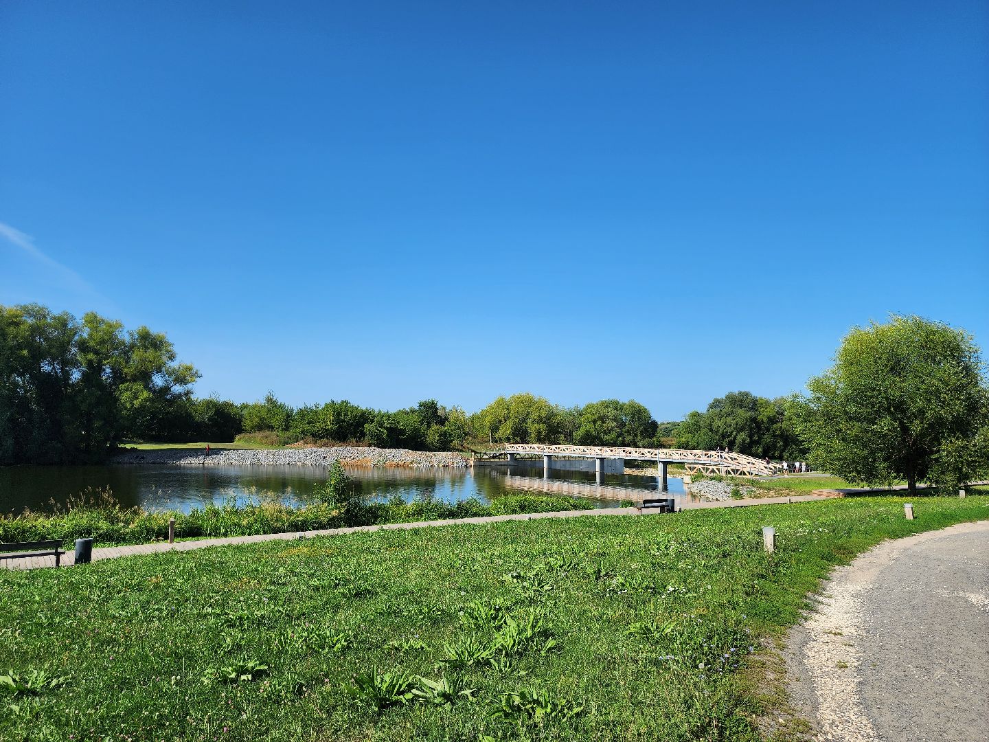 Зарайск, благоустойство, набережная, плотина, смотровая площадка,