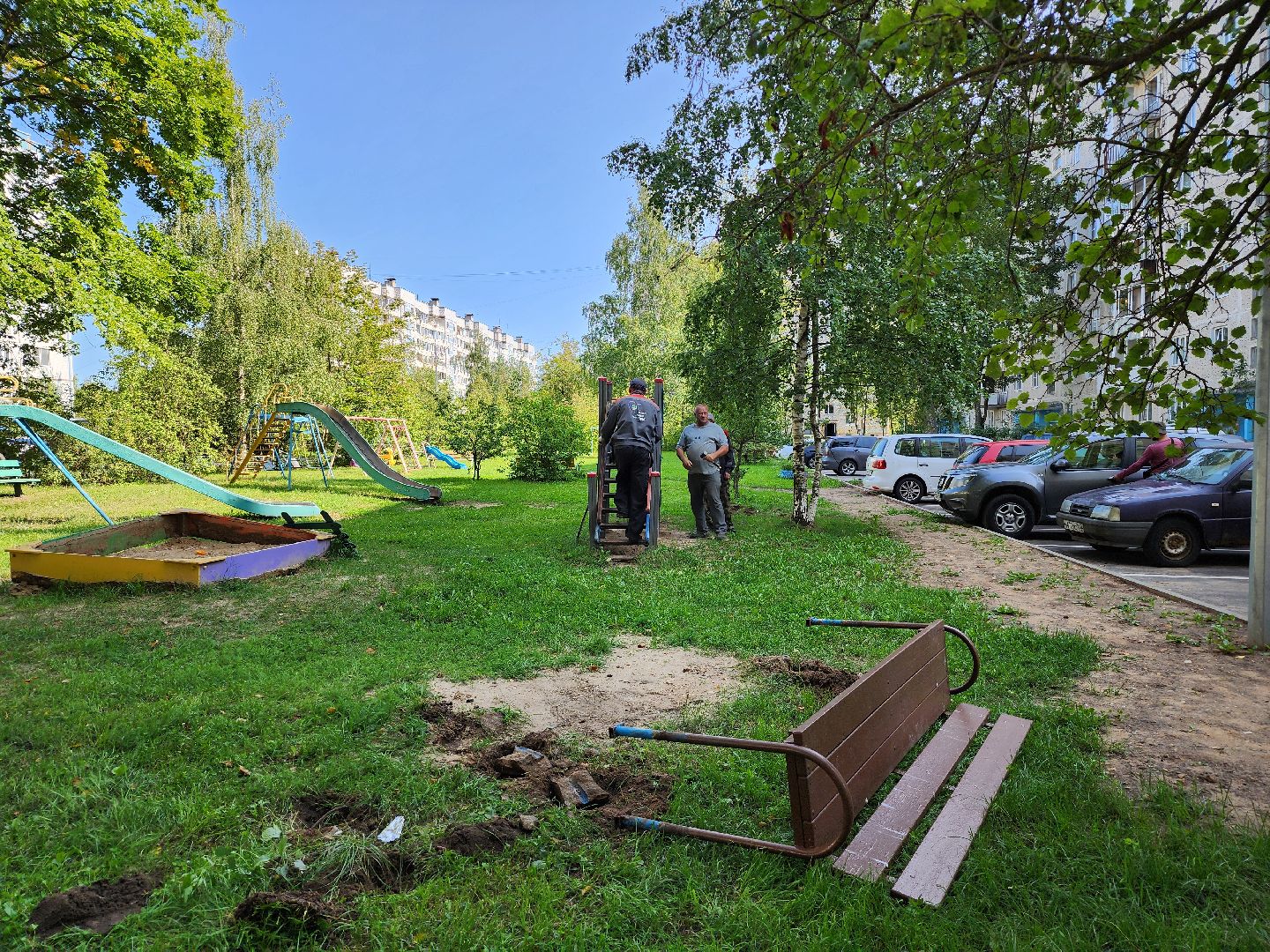 Дубна, Детские площадки, Демонтаж, ЖКХ, Благоустройство,