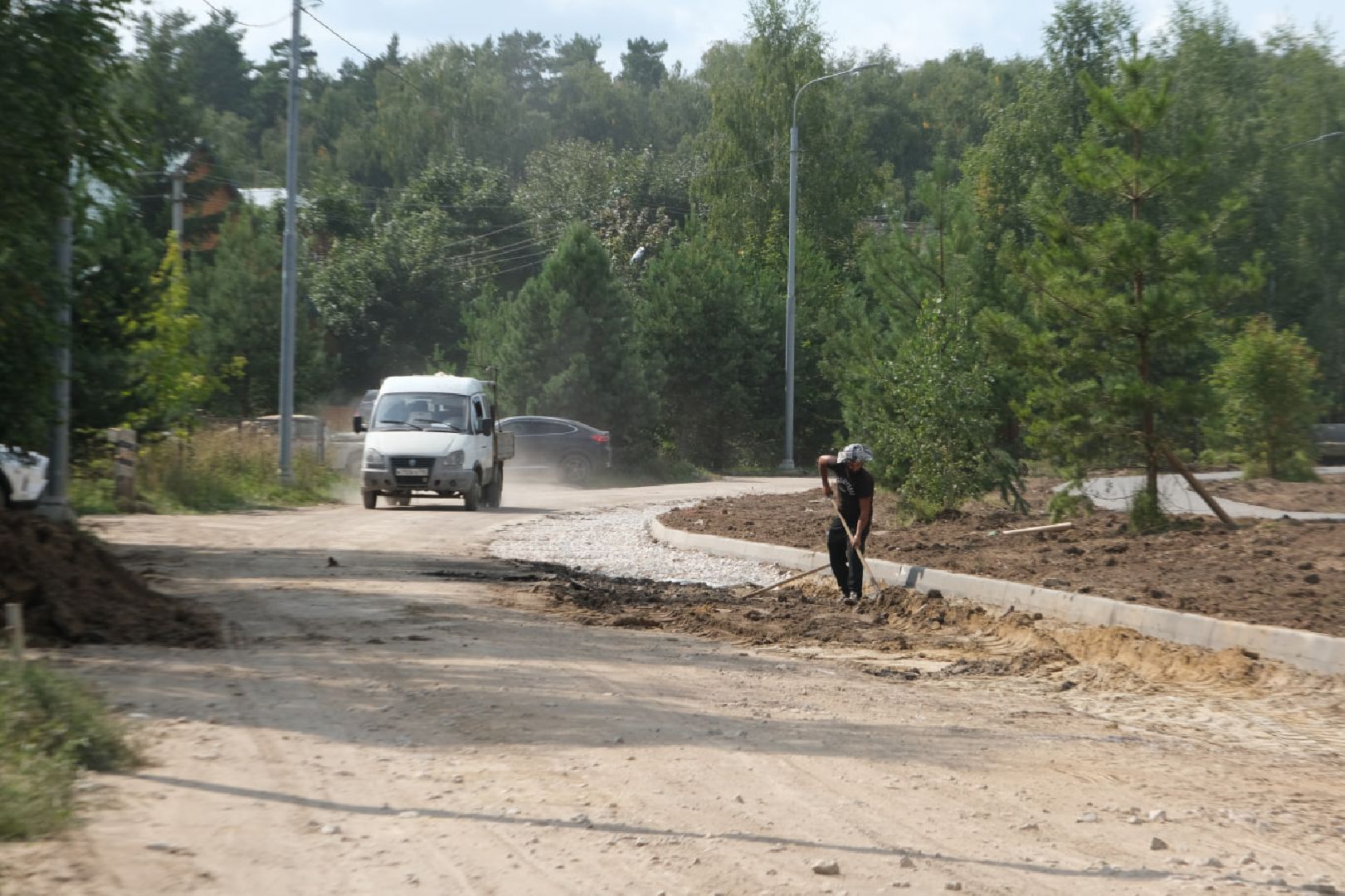 пущино, серпухов, дороги, тротуар,