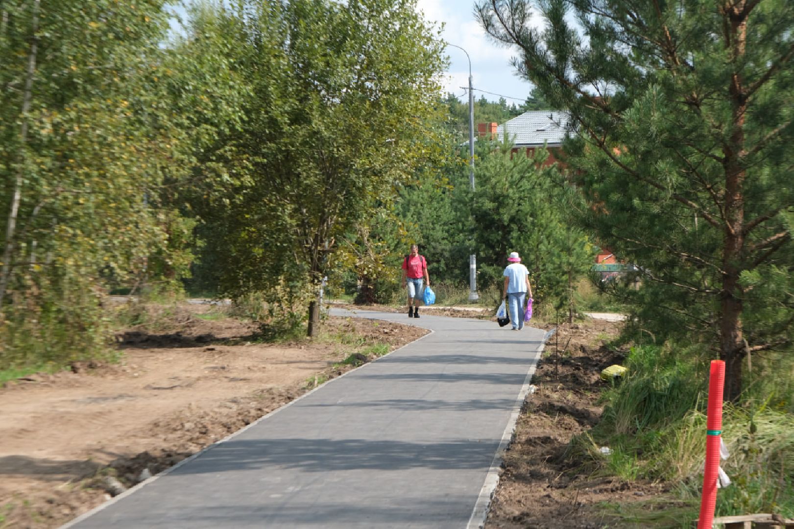 пущино, серпухов, дороги, тротуар,