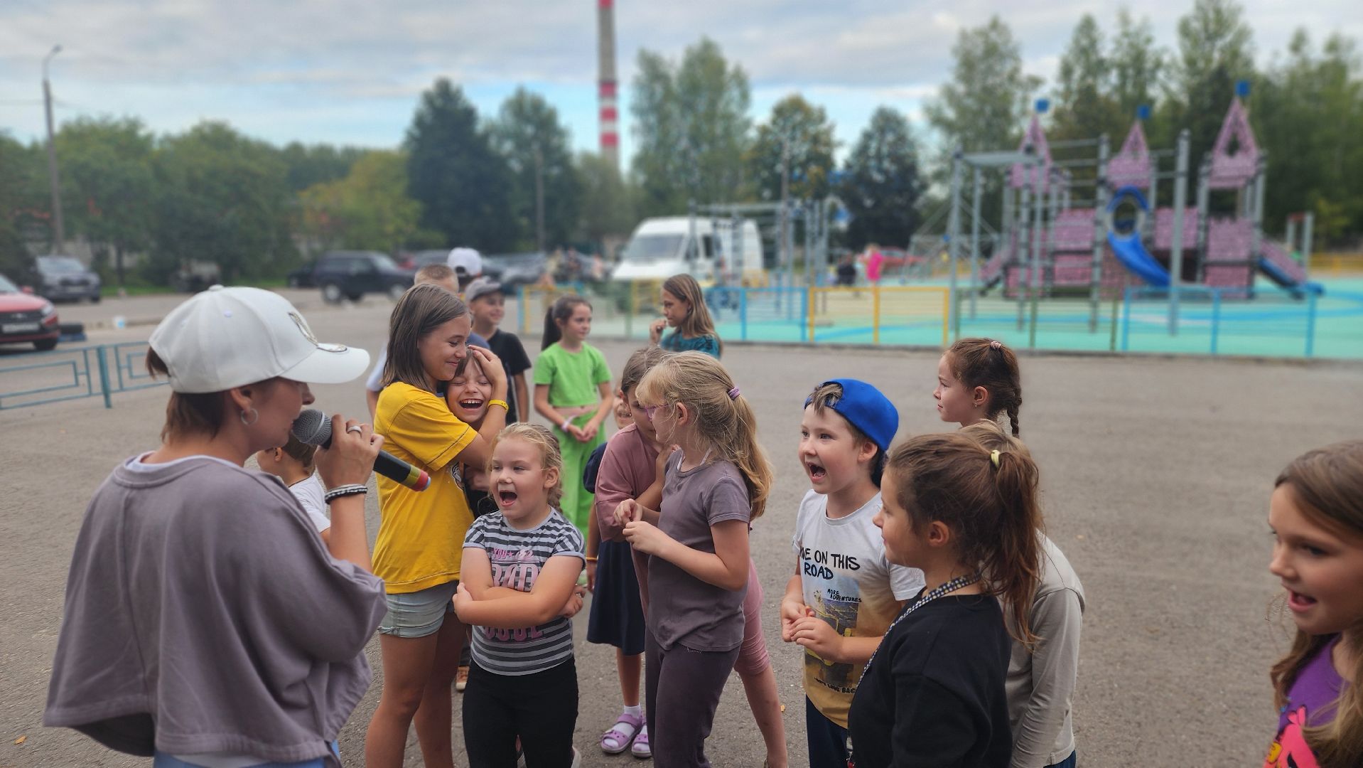 праздник двора, трудовые бригады, подростки-аниматоры, протвино, цми,