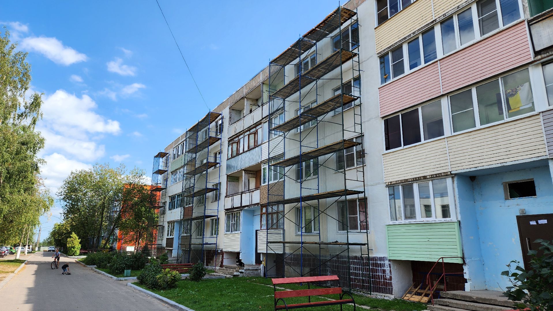 кашира, кокино, ремонт кровли, выездная администрация, жкх,