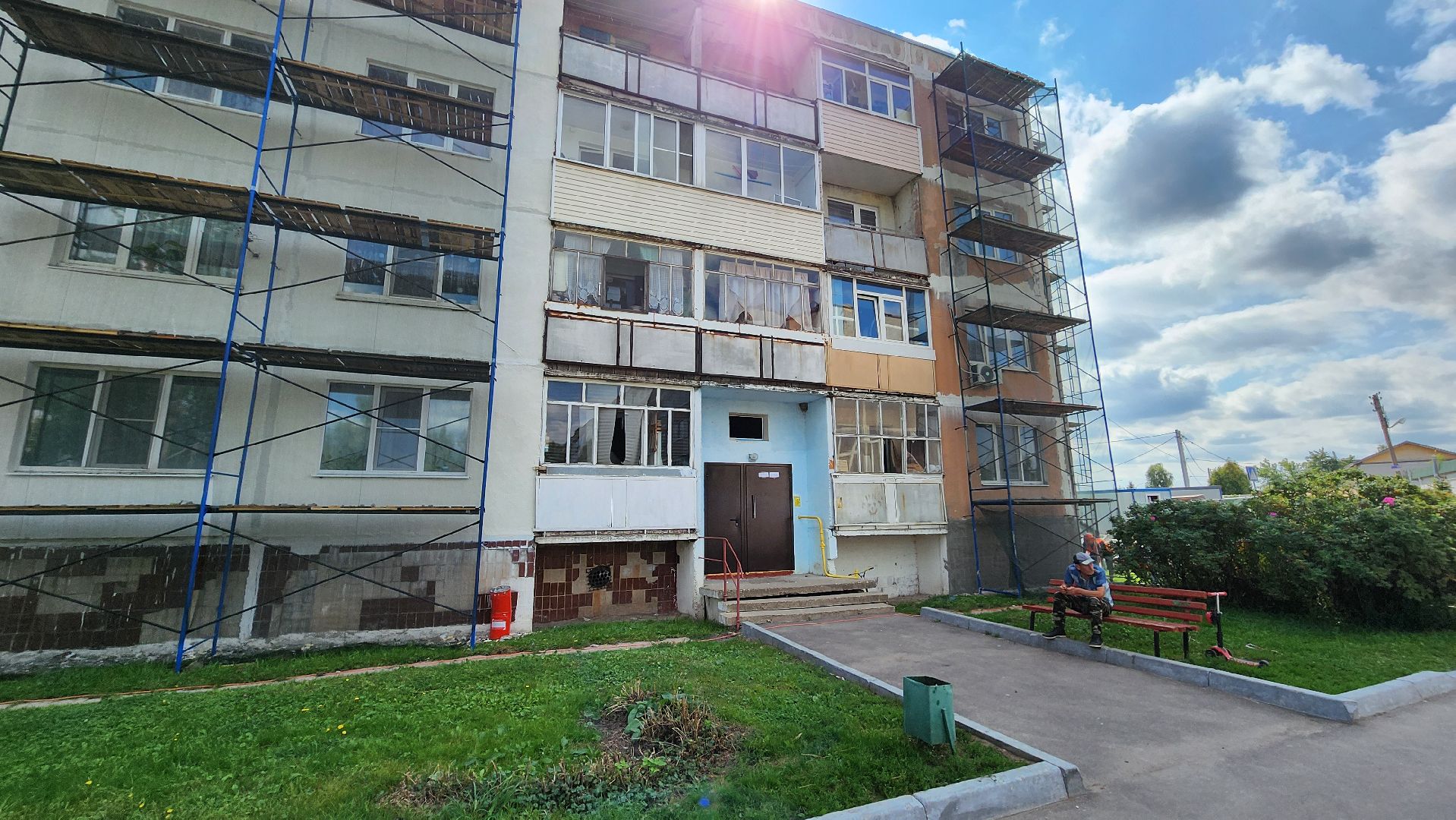 кашира, кокино, ремонт кровли, выездная администрация, жкх,