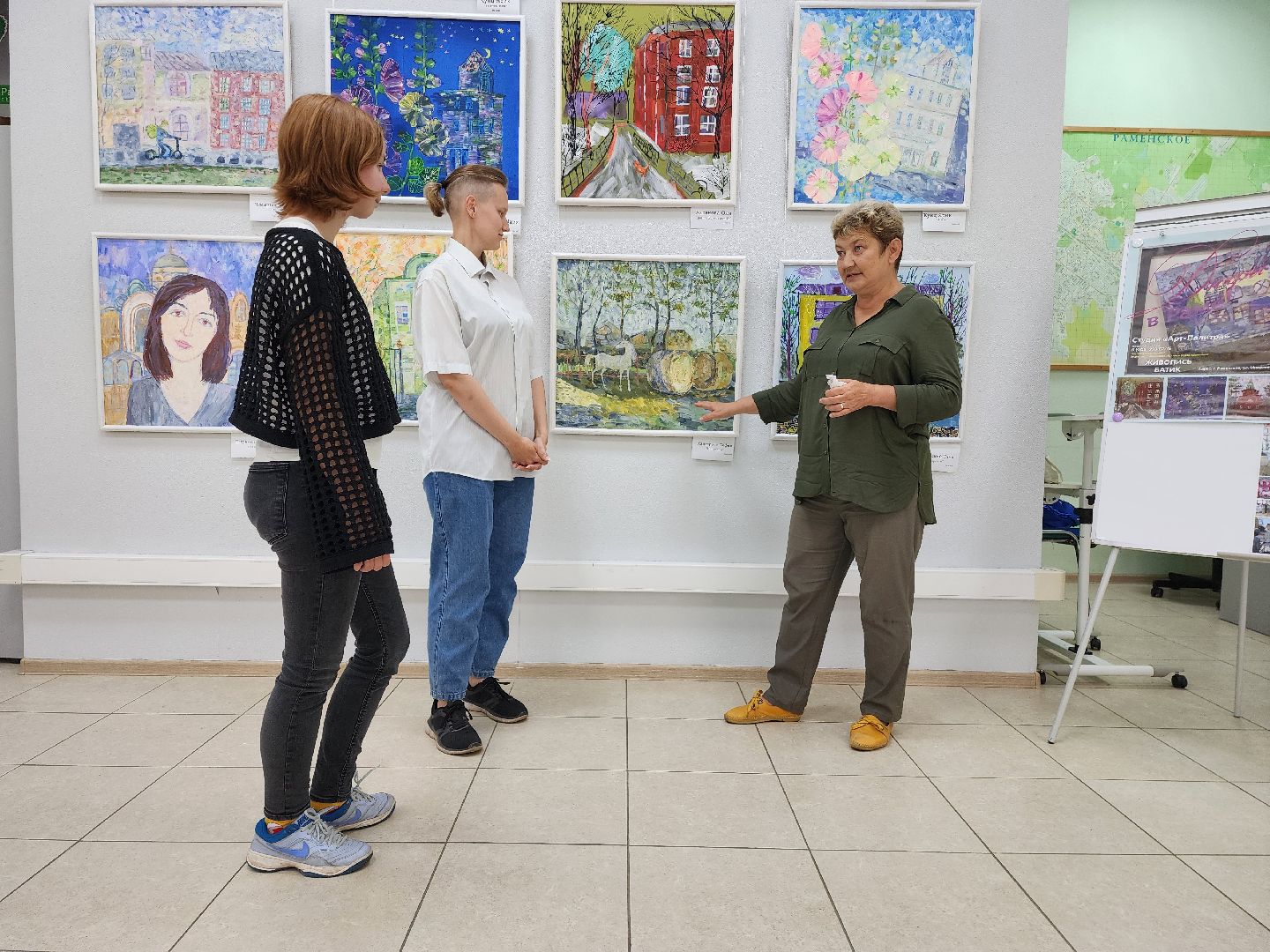 раменское, культура, художественная выставка в туристско-информационном центре в, дюфи в раме,