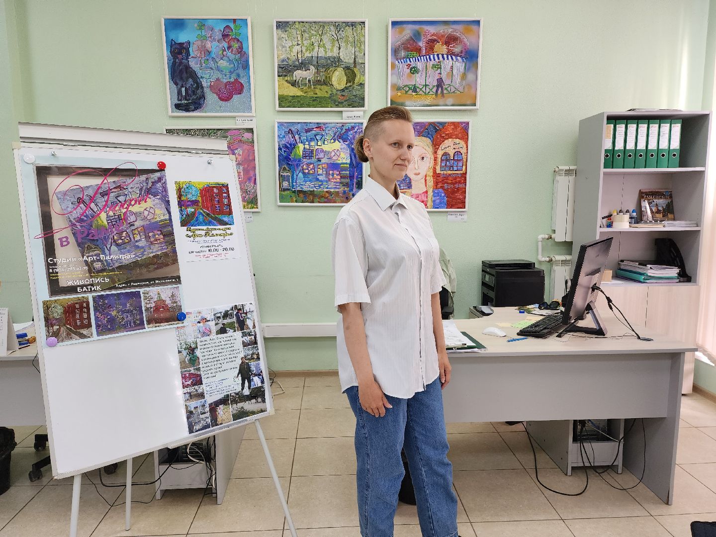 раменское, культура, художественная выставка в туристско-информационном центре в, дюфи в раме,