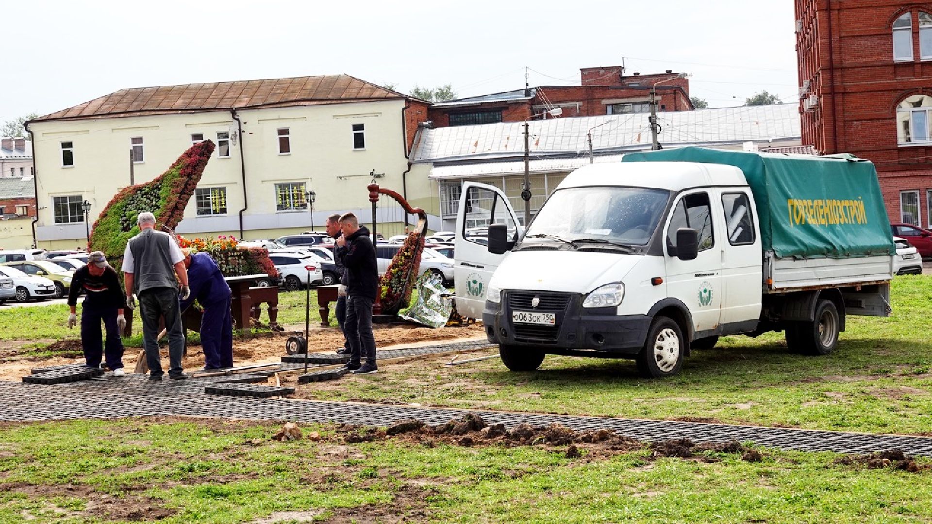 Благоустройство, Лето в Подмосковье, Сергиев Посад,