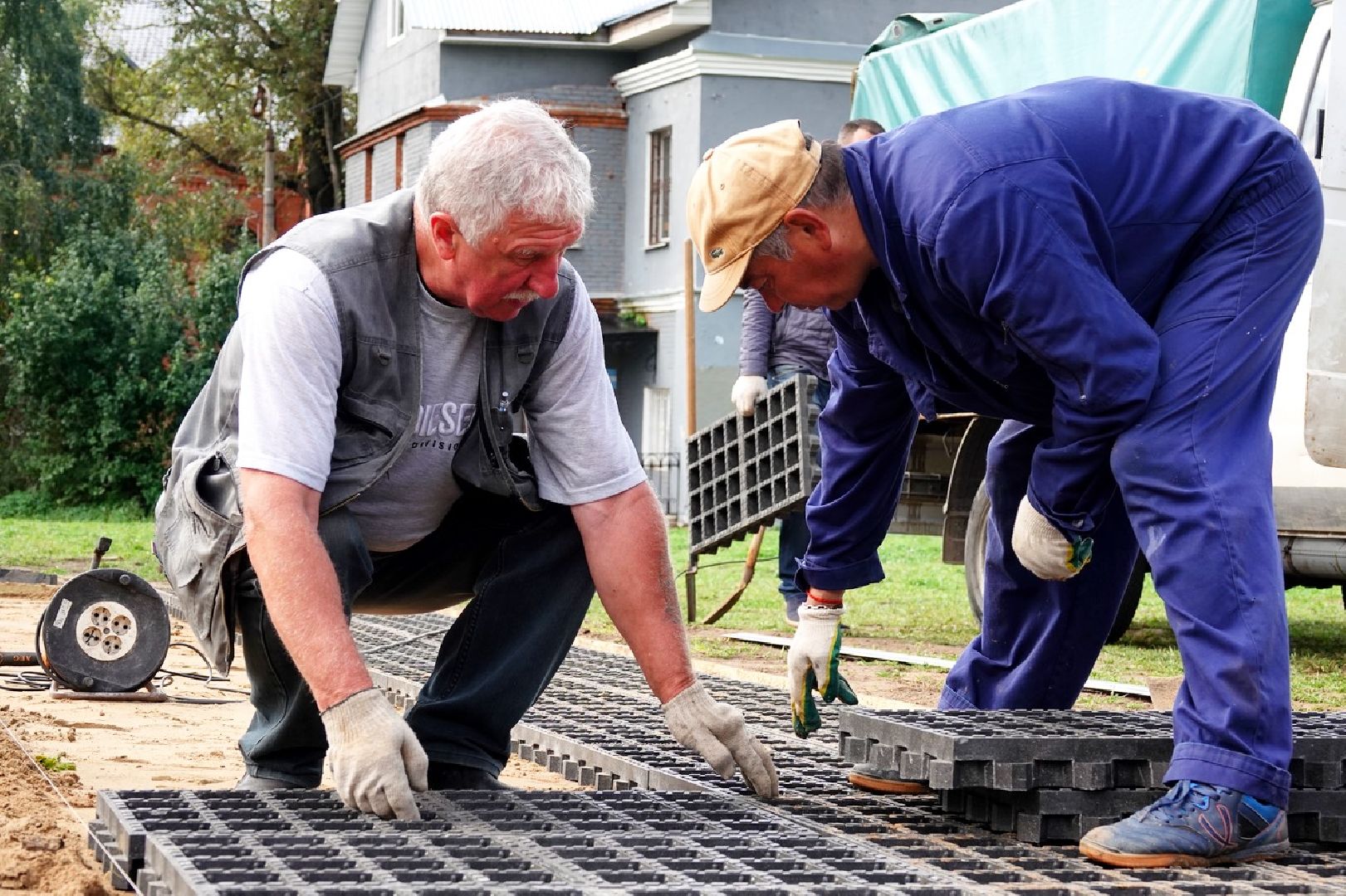 Благоустройство, Лето в Подмосковье, Сергиев Посад,