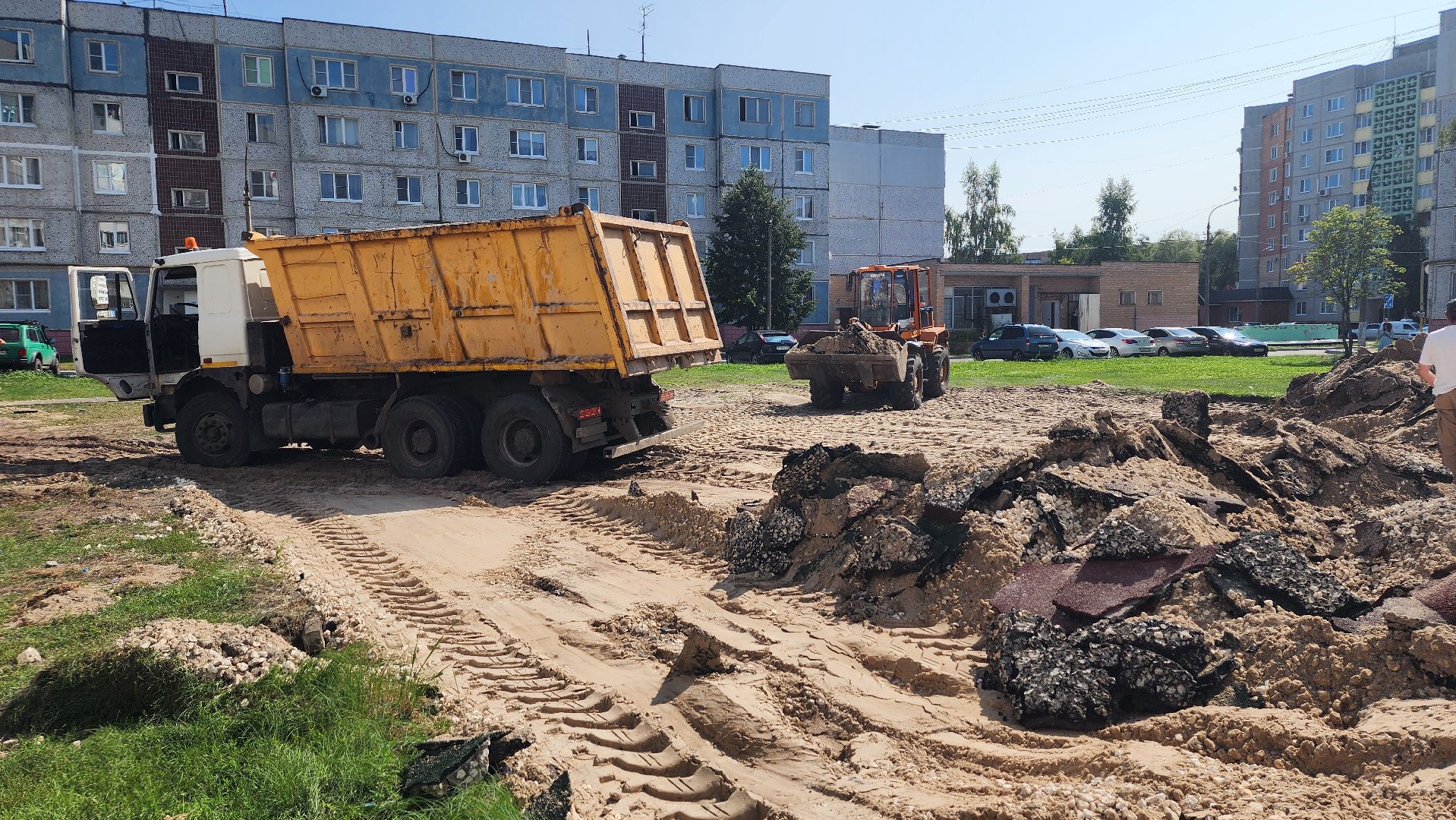 ДИП, детская площадка, Шатура, благоустройство,