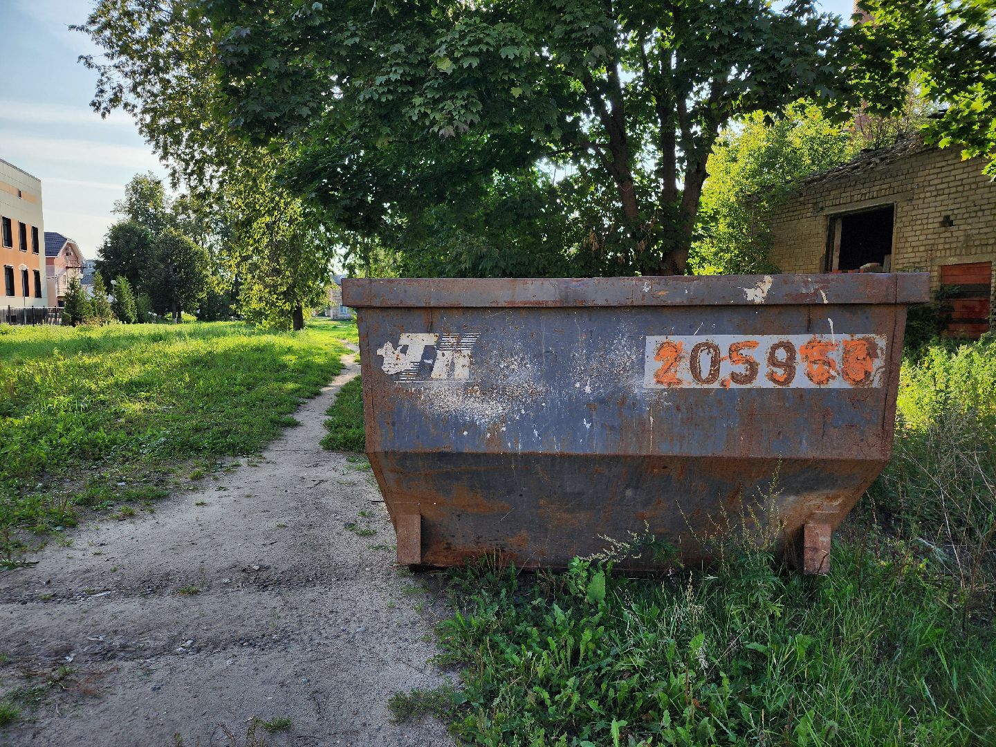 мусор, незаконная свалка, контейнеры, Старая Купавна, Богородский городской округ,