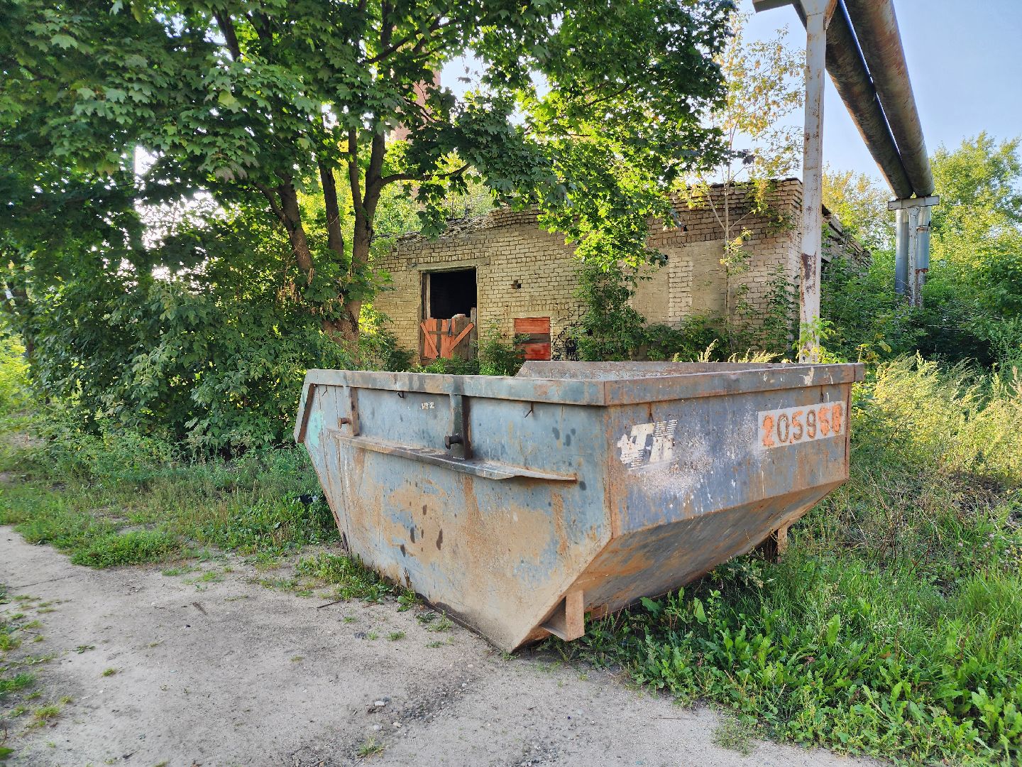 мусор, незаконная свалка, контейнеры, Старая Купавна, Богородский городской округ,
