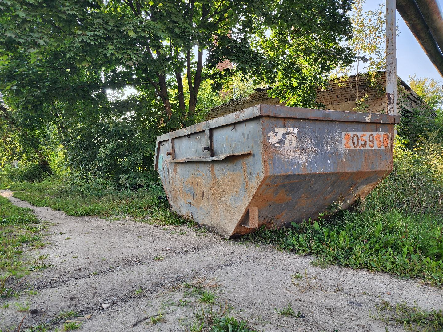 мусор, незаконная свалка, контейнеры, Старая Купавна, Богородский городской округ,