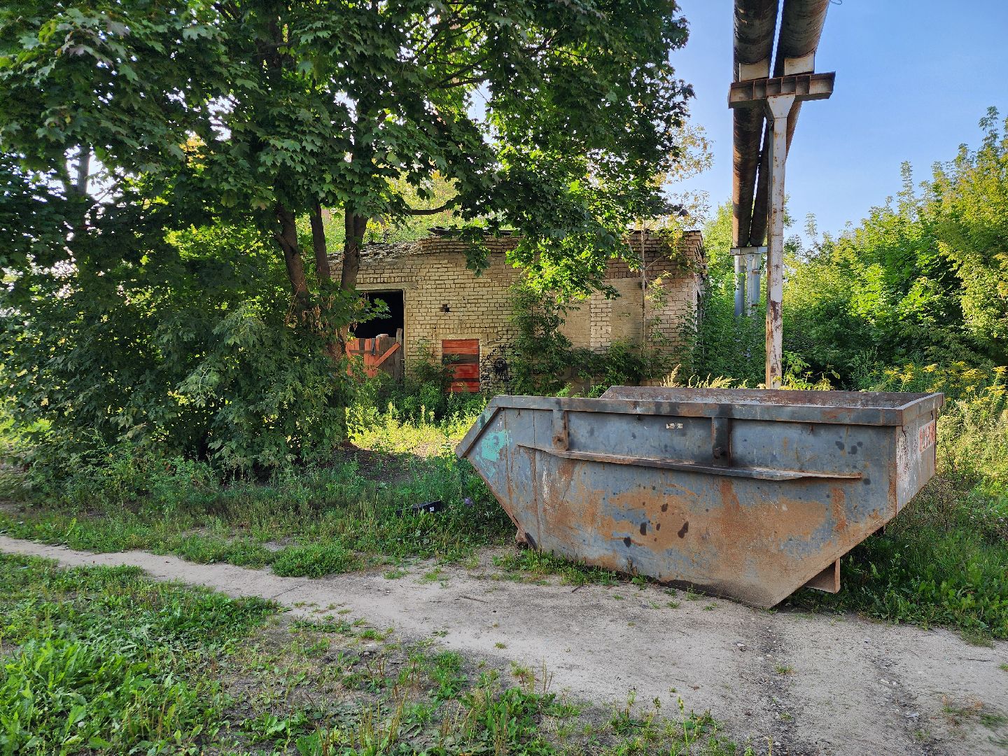 мусор, незаконная свалка, контейнеры, Старая Купавна, Богородский городской округ,