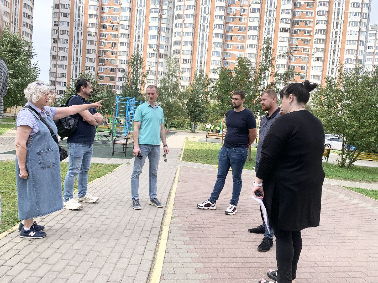 Балашиха, Подмосковье, Благоустройство, обход территорий,