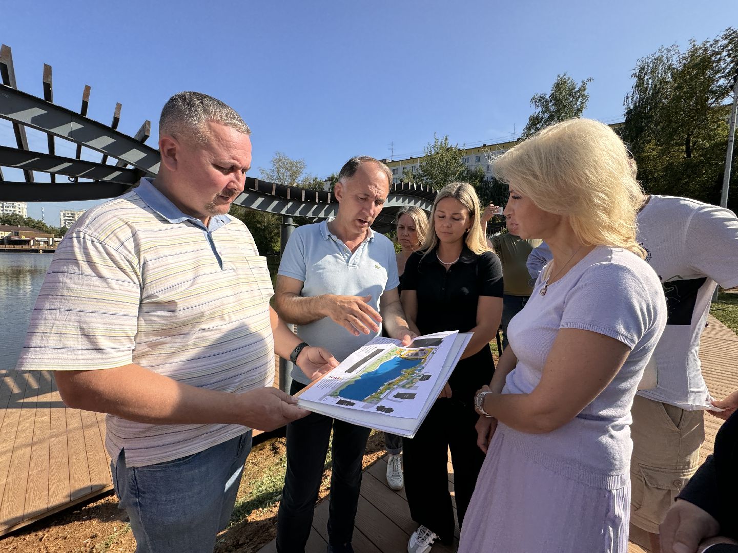 Благоустройство комсомольского пруда, Благоустройство Одинцова, ЖК Союзный,