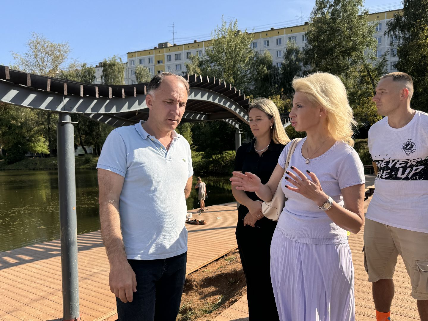 Благоустройство комсомольского пруда, Благоустройство Одинцова, ЖК Союзный,