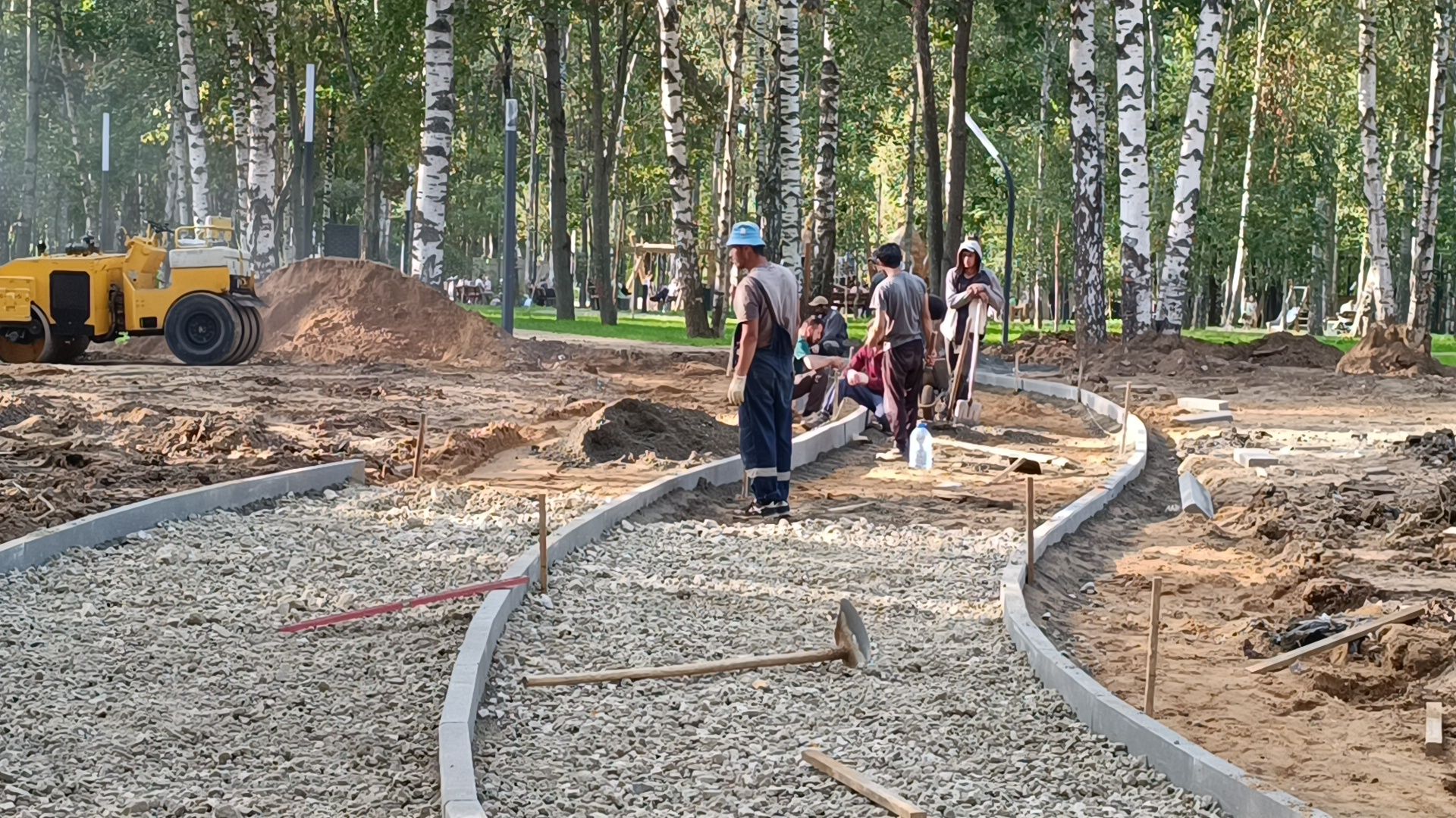 парк, реконструкция, лобня,