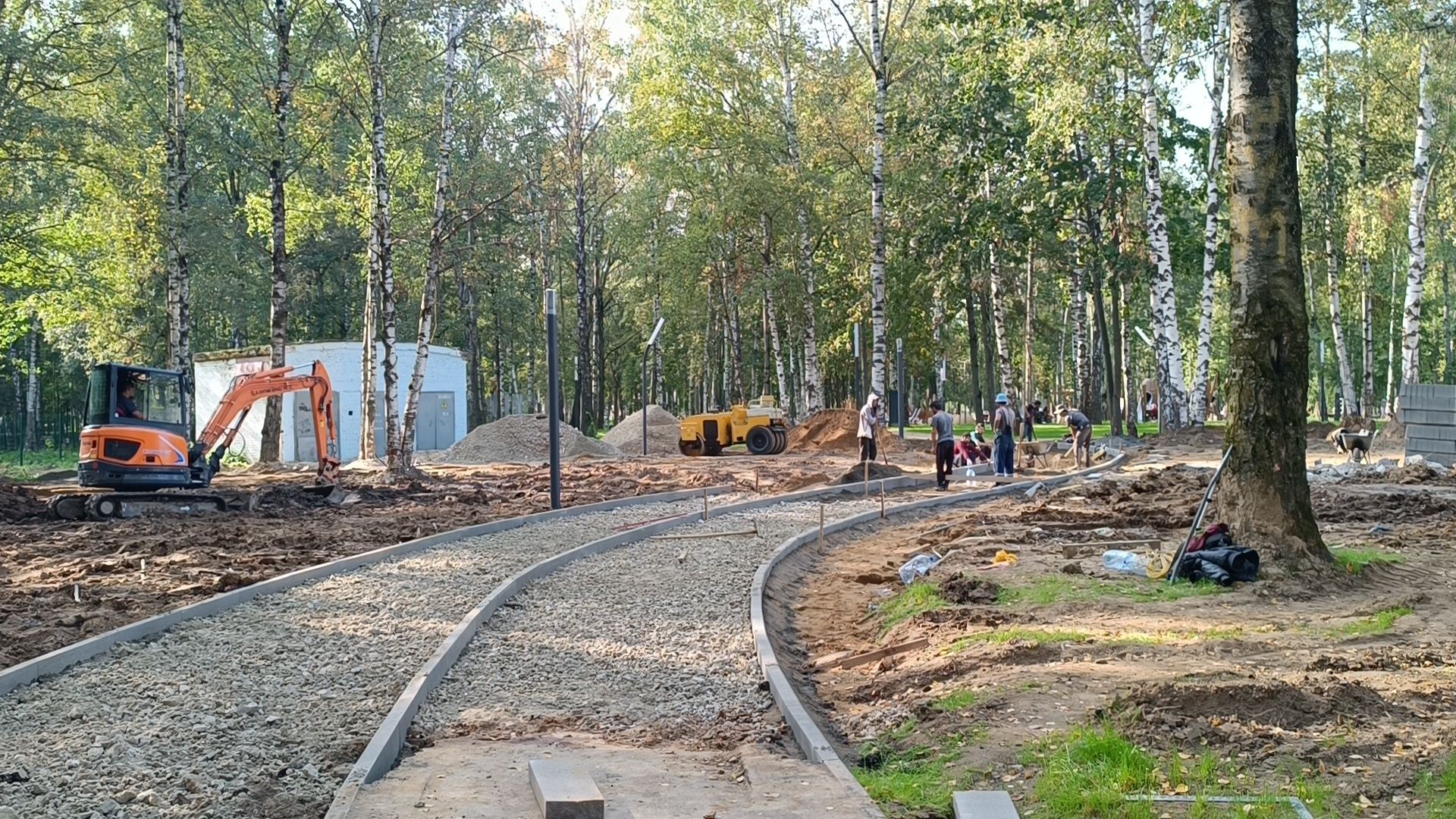 парк, реконструкция, лобня,