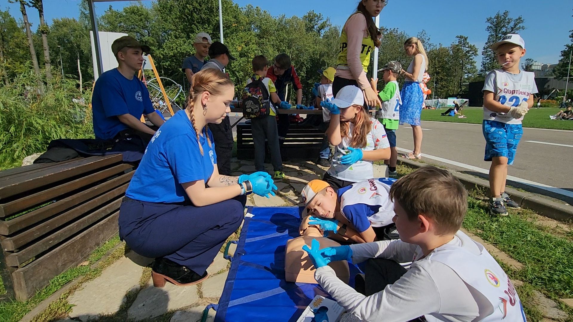 одинцово, парк лазутиной, день флага, культура, спорт,