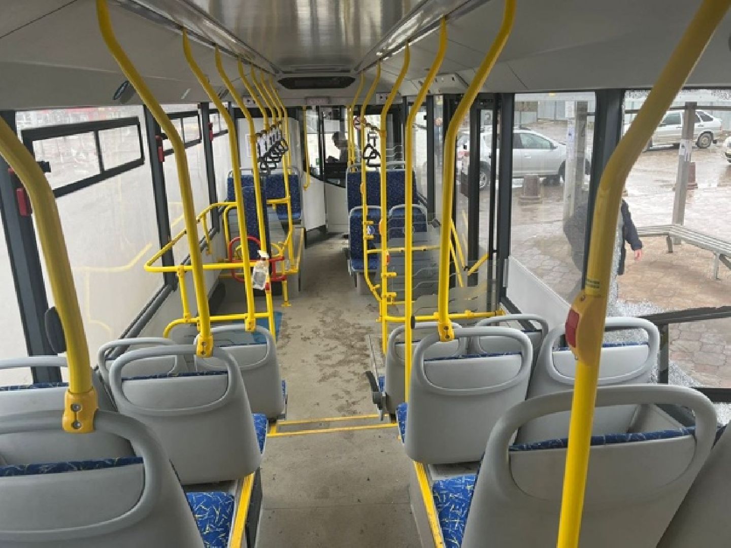 общественный транспорт, автобусы, Звенигород, Ершово, Голицыно, валидаторы для бесконтактной оплаты проезда, НеФАЗ