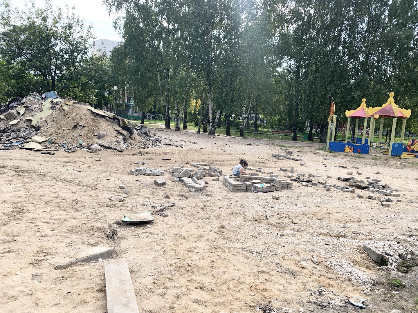 Балашиха, Подмосковье, Благоустройство детских площадок, модернизация детской площадки, губернаторская площадка,